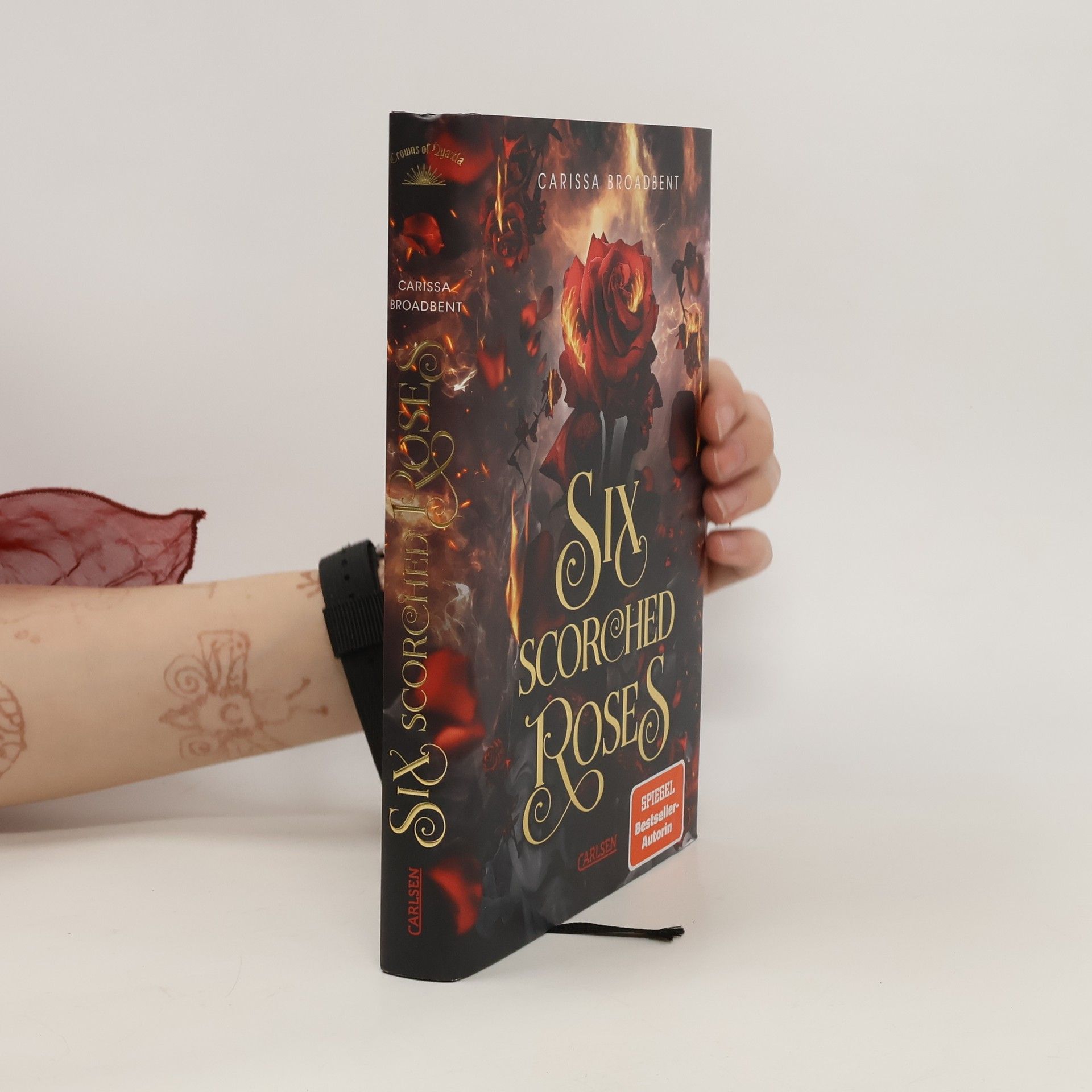 Carissa Broadbent Six Scorched Roses