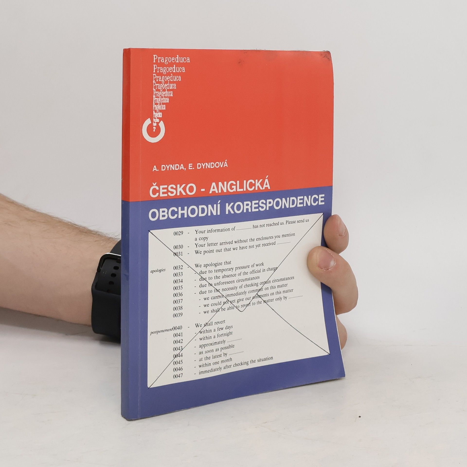 Antonín Dynda Česko-anglická obchodní korespondence
