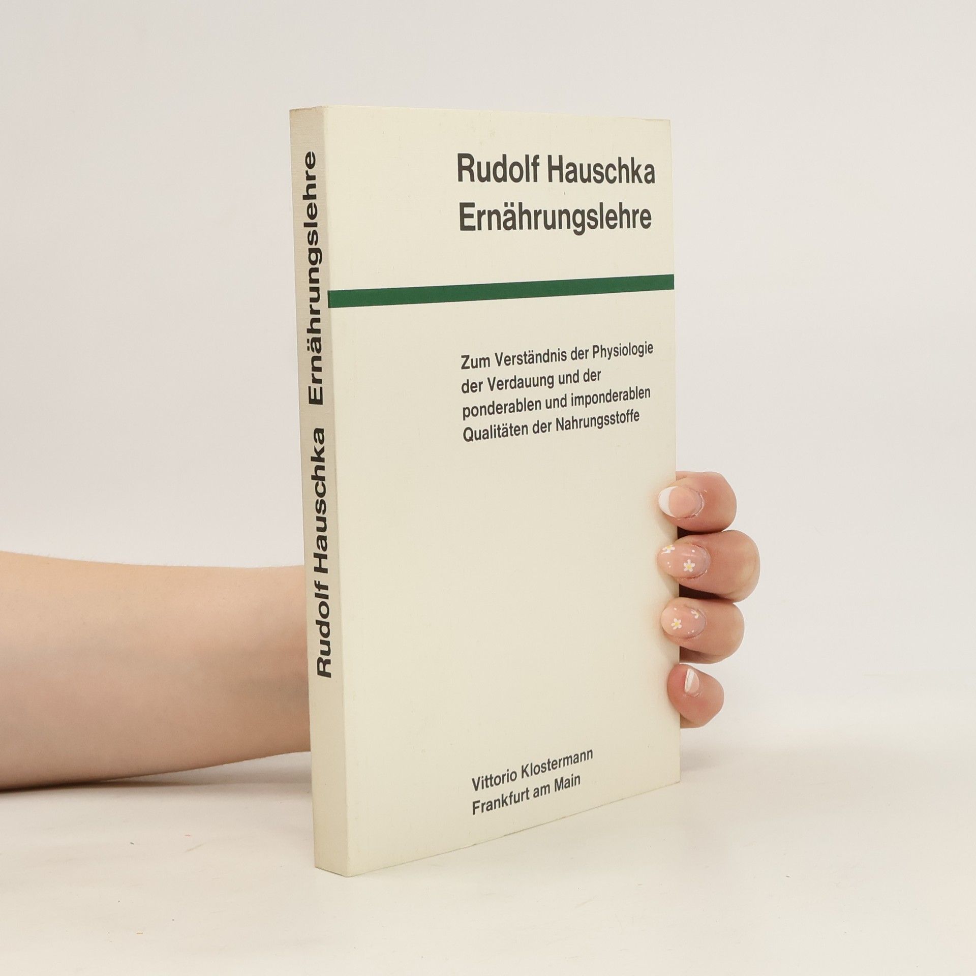 Rudolf Hauschka Ernährungslehre