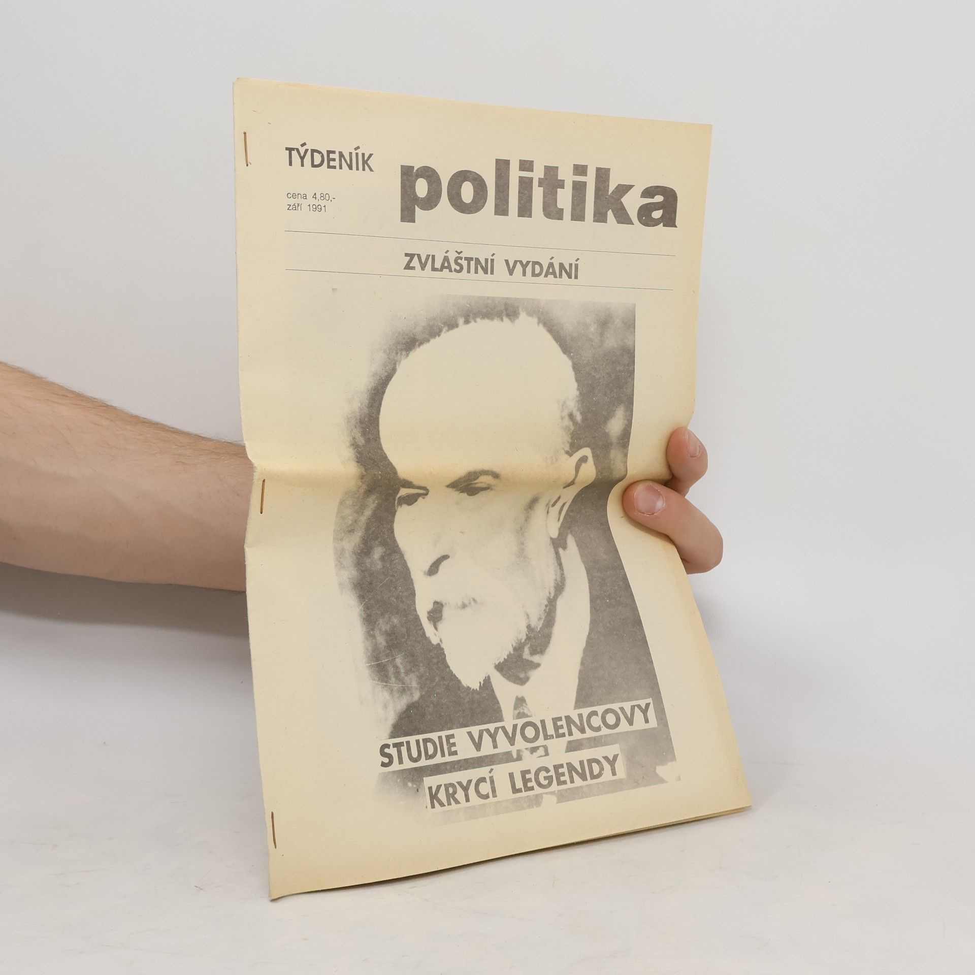 Kolektív autorov Týdeník politika: Studie vyvolencovy krycí legendy