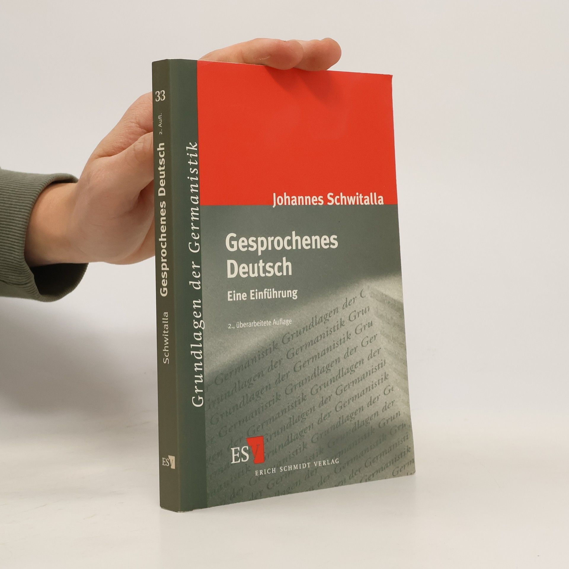 Johannes Schwitalla Gesprochenes Deutsch