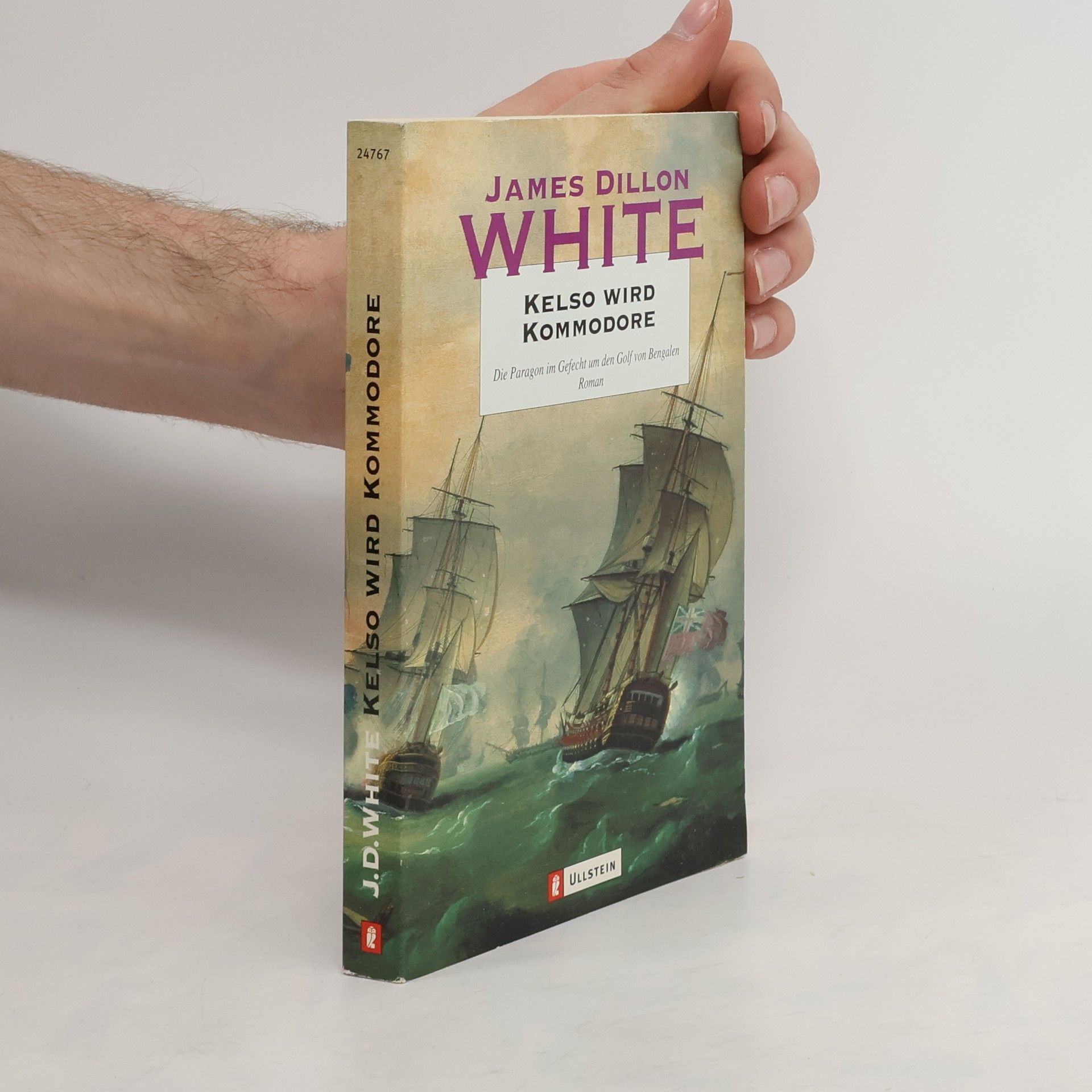 James D. White Kelso wird Kommodore