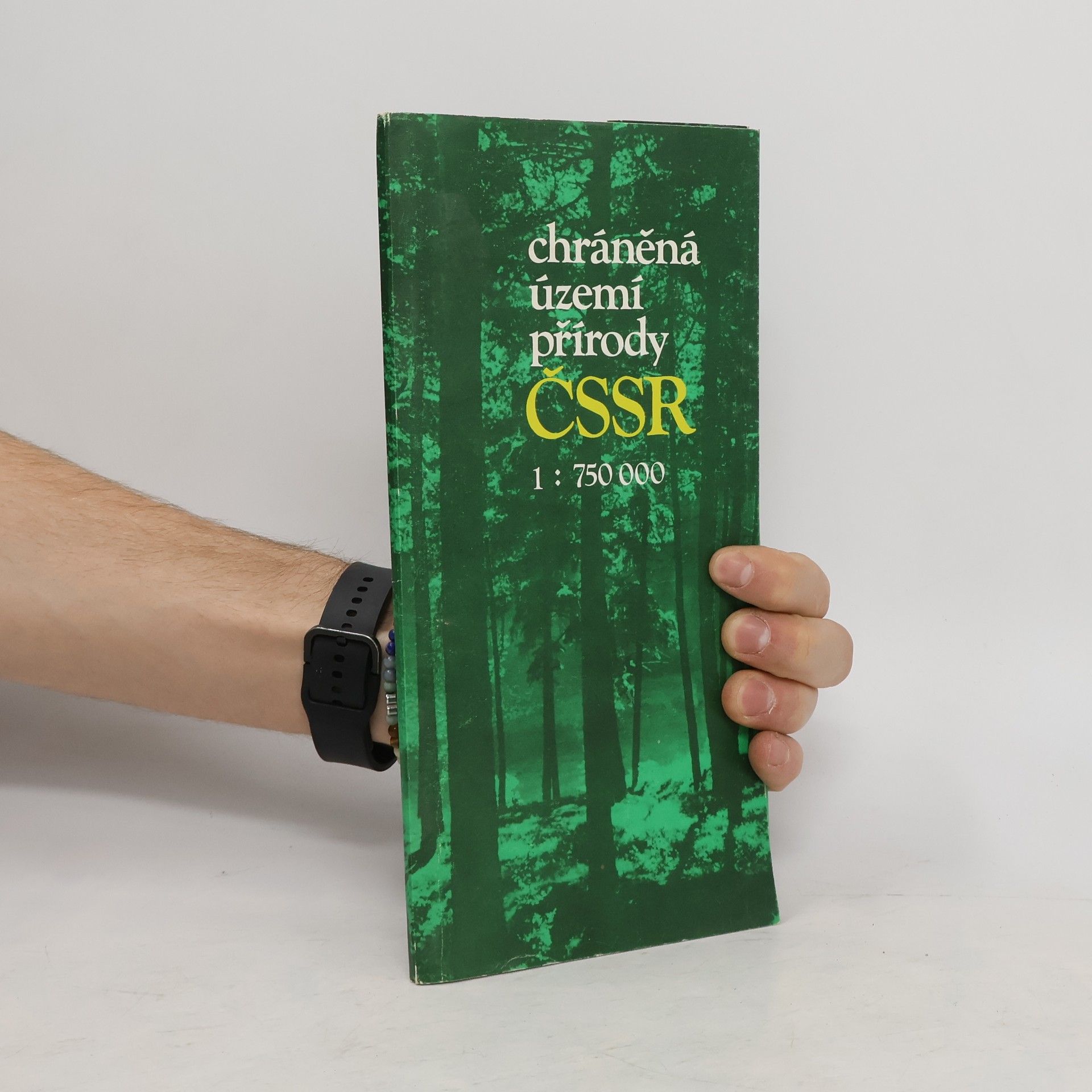 Autores varios Chráněná území přírody ČSSR 1 : 750 000