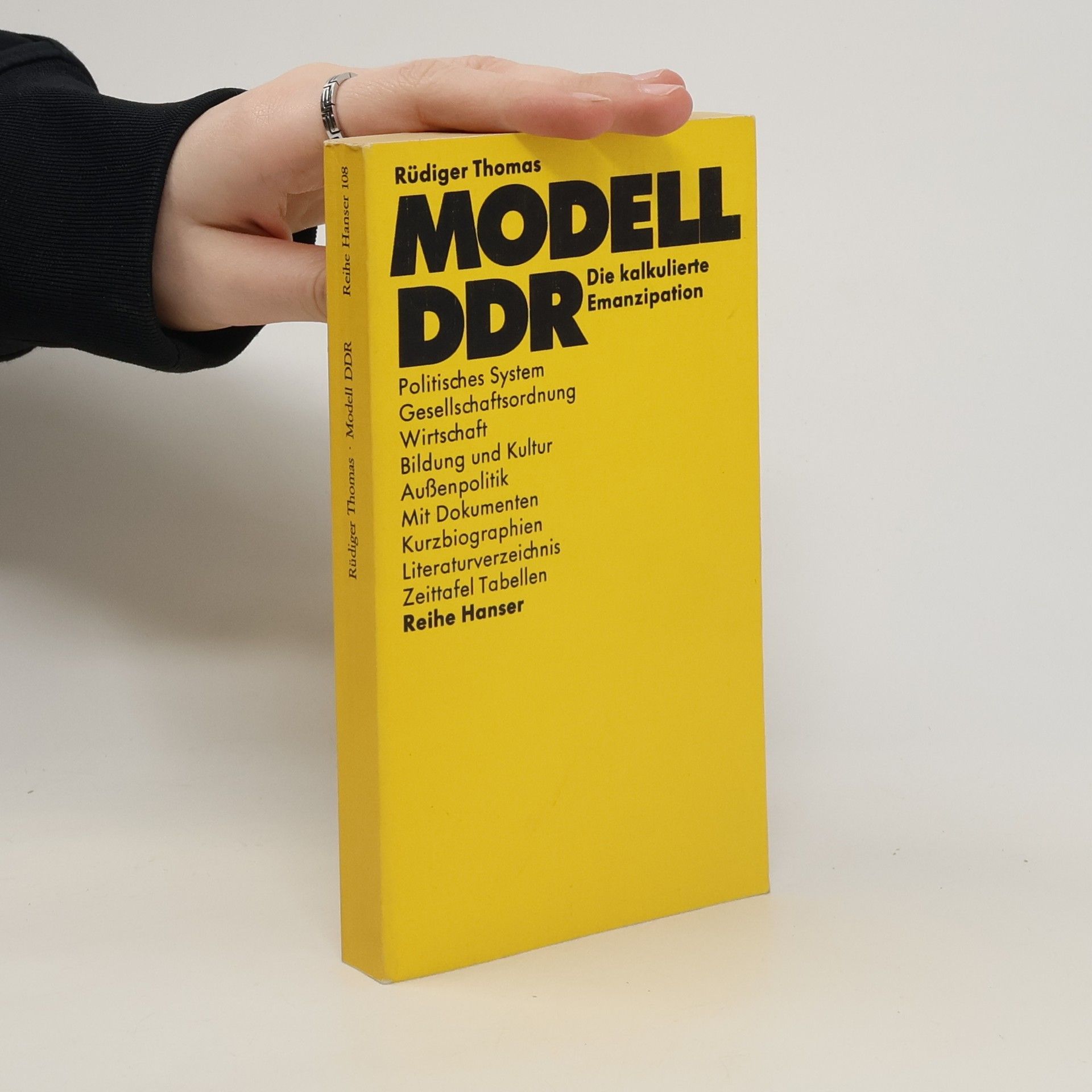 Rüdiger Thomas Modell DDR