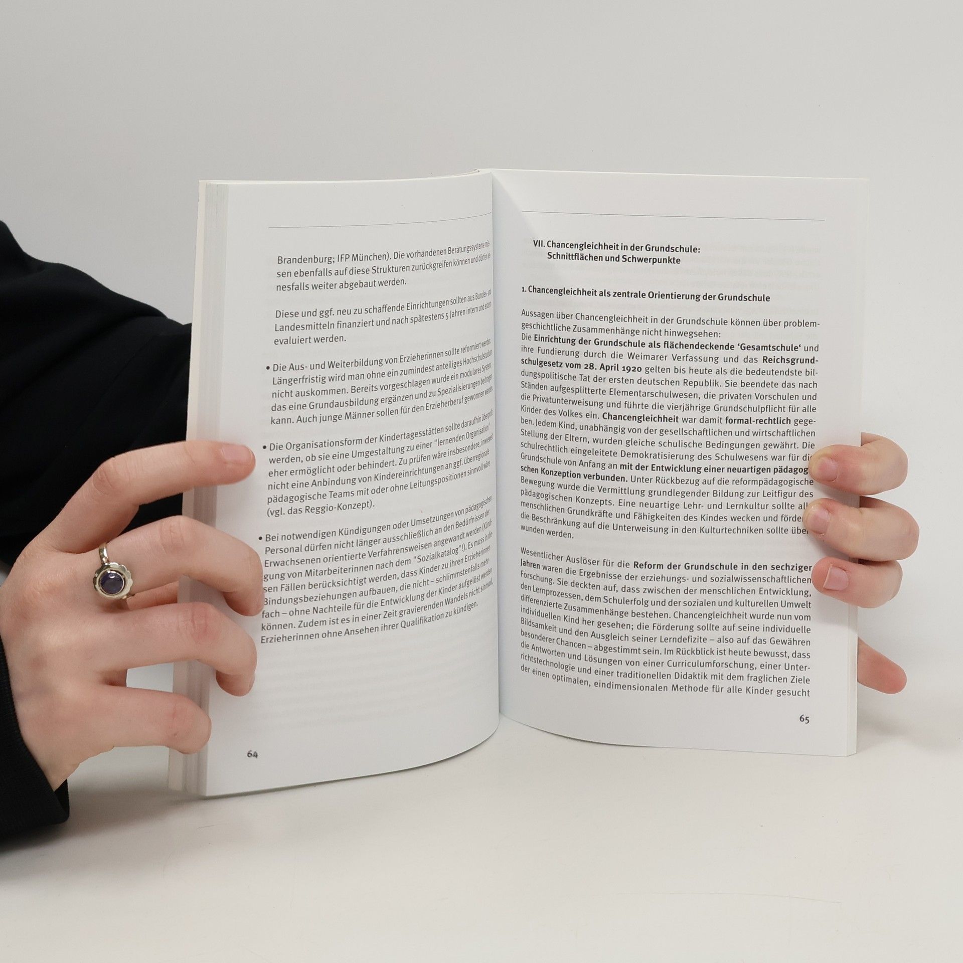 Forum Bildung Förderung von Chancengleichheit