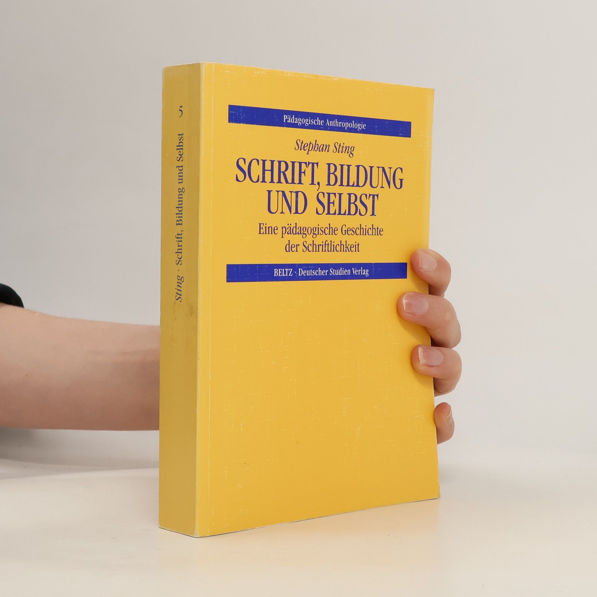 Stephan Sting Schrift, Bildung und Selbst