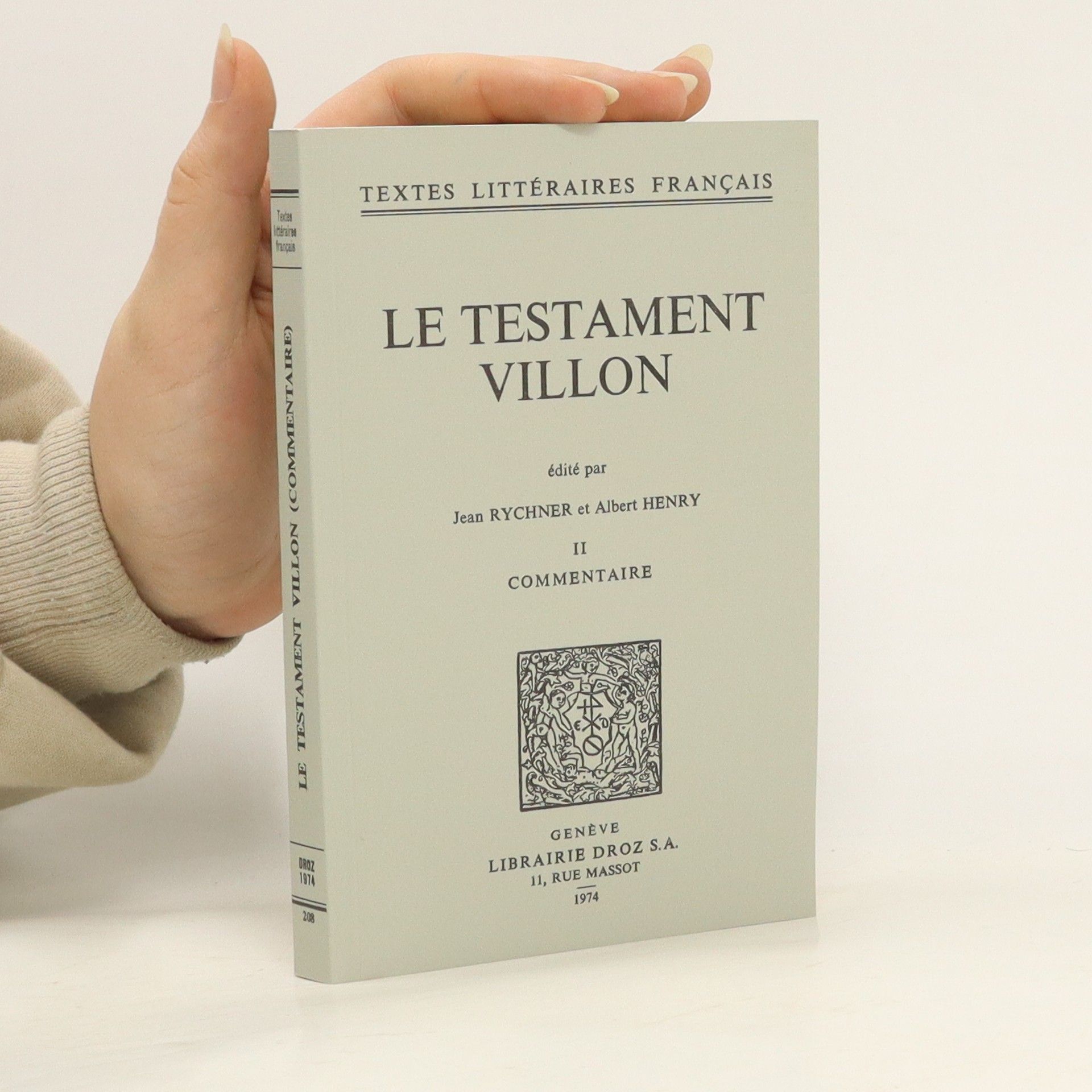 François Villon Le Testament