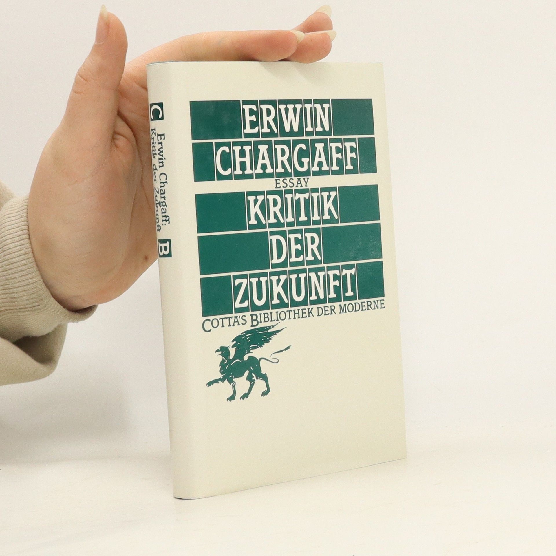 Erwin Chargaff Kritik der Zukunft
