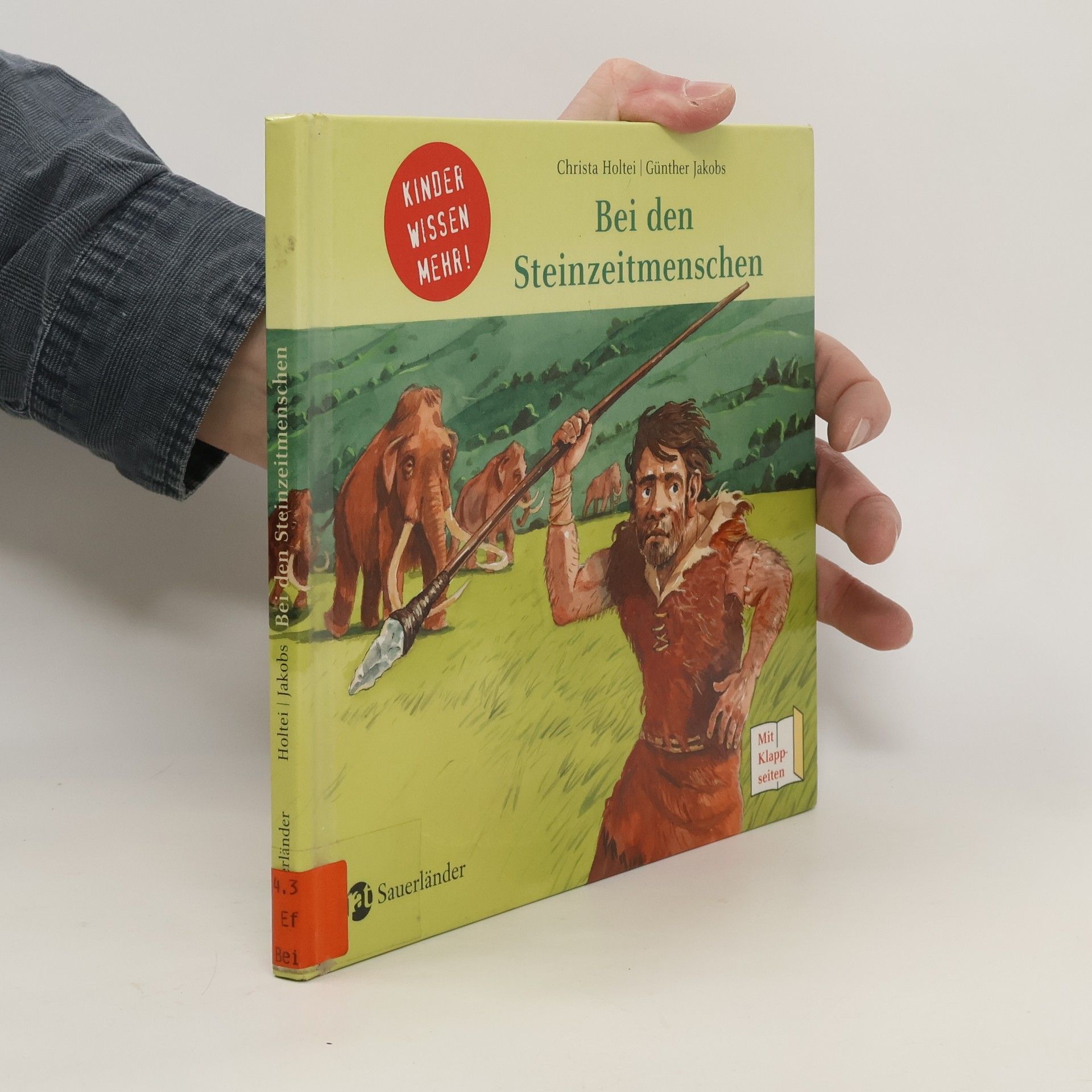 Christa Holtei Bei den Steinzeitmenschen
