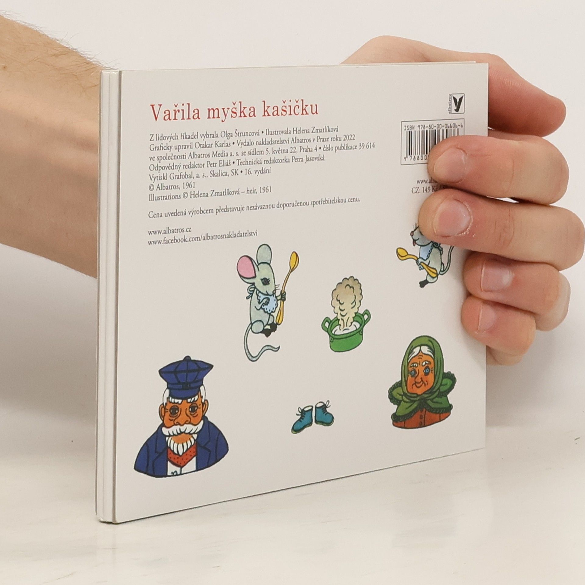 Helena Zmatlíková Vařila myška kašičku