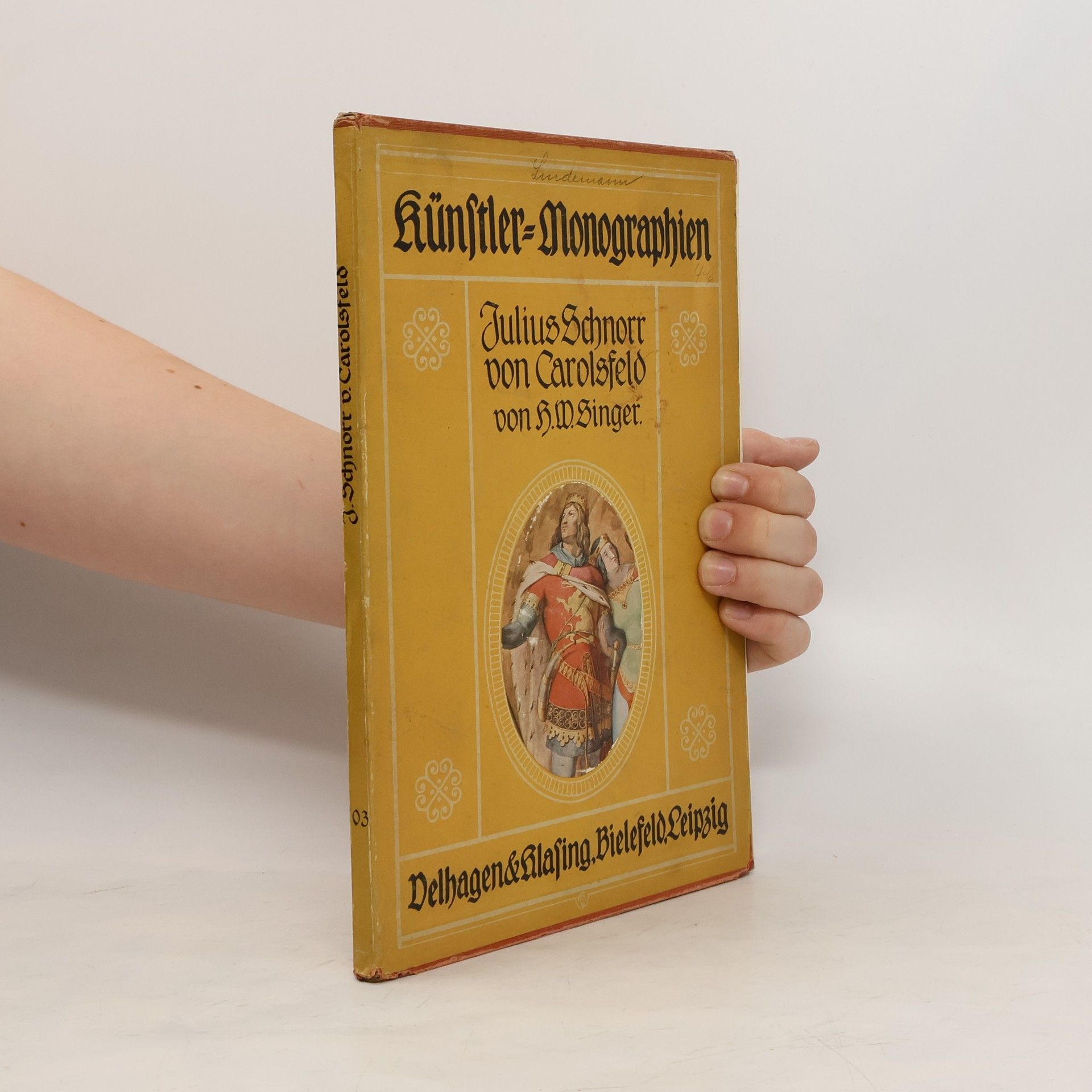 Hans Wolfgang Singer Künstler-Monographien : Julius Schnorr von Carolsfeld