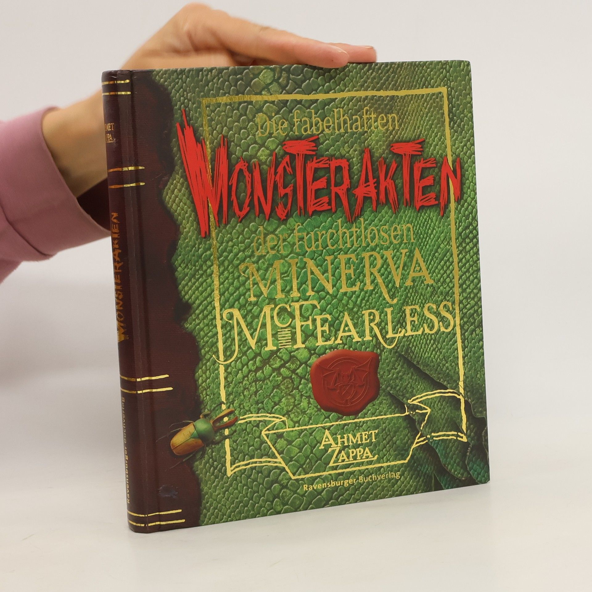 Ahmet Zappa Die fabelhaften Monsterakten der furchtlosen Minerva McFearless