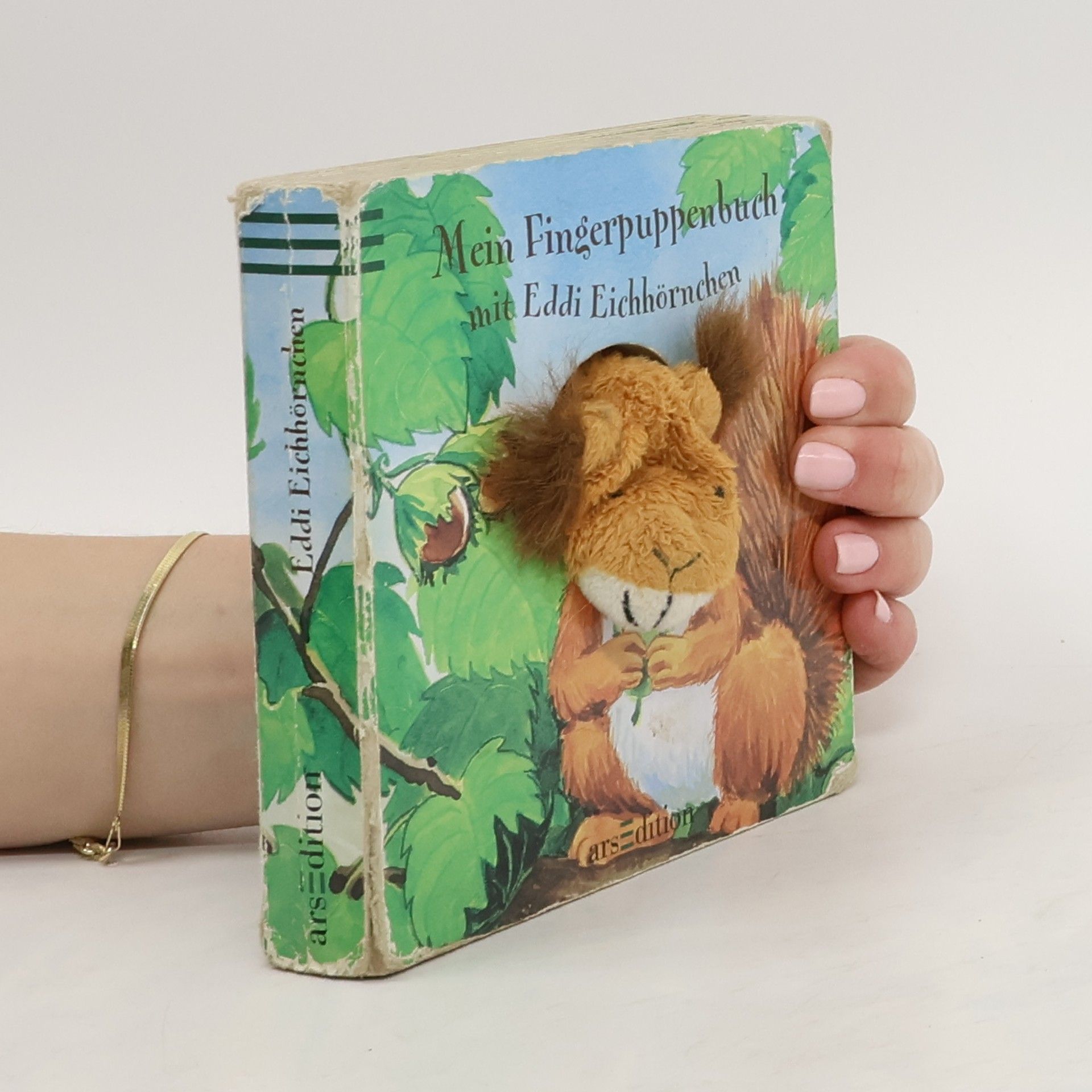 Antje Flad Mein Fingerpuppenbuch mit Eddi Eichhörnchen