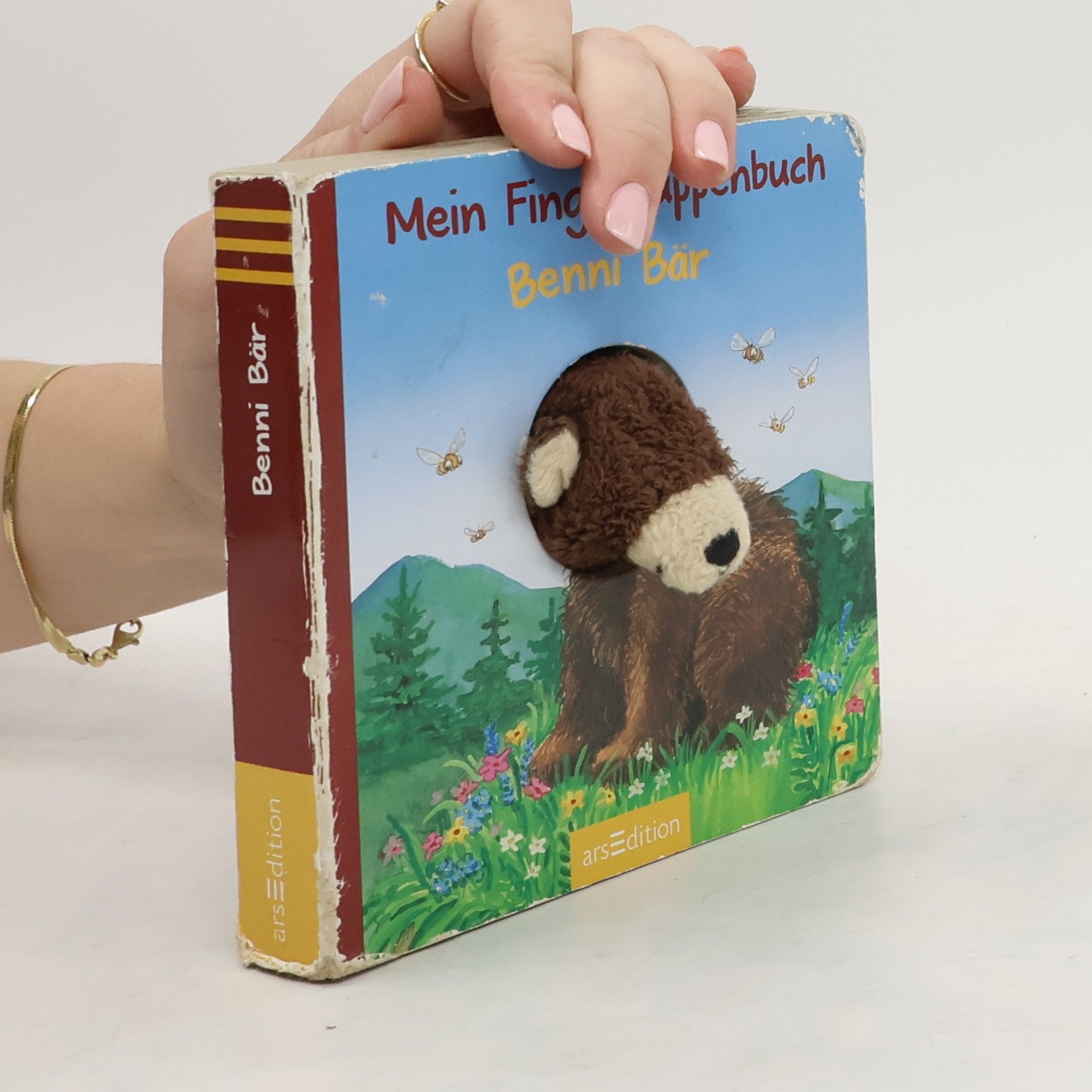 Antje Flad Mein Fingerpuppenbuch - Benni Bär