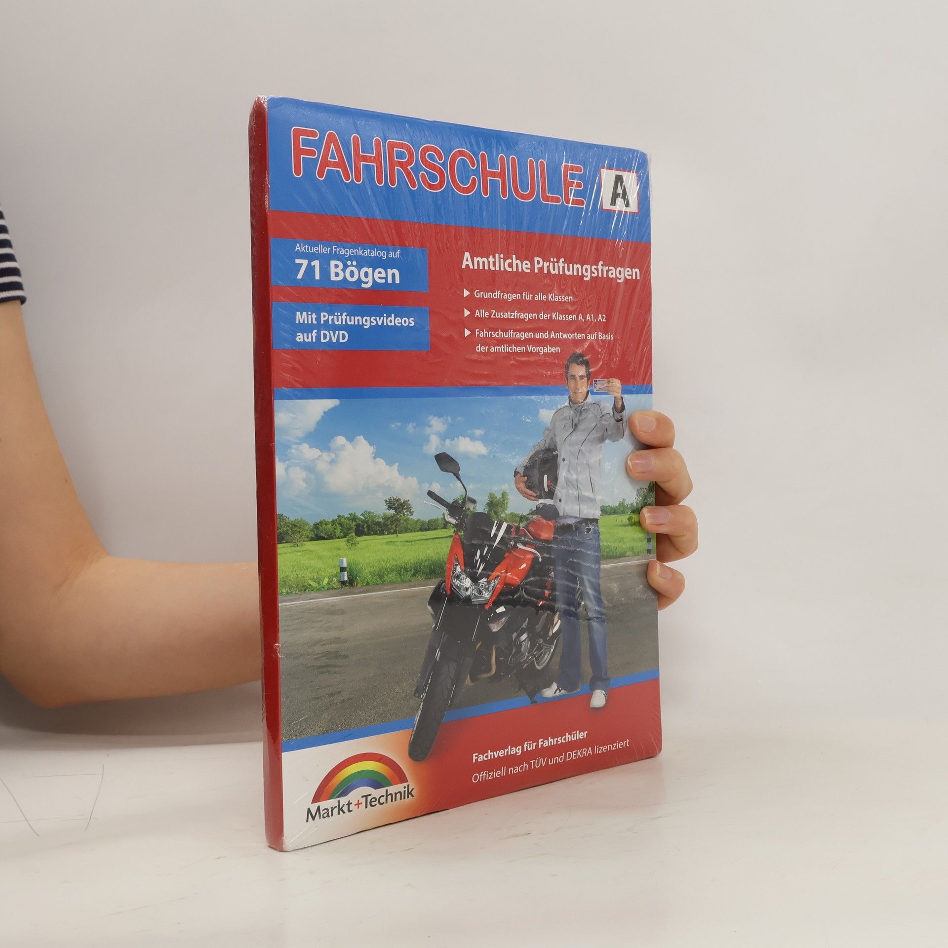 kolektiv Führerschein Fragebogen Klasse A, A1, A2 - Motorrad Theorieprüfung original amtlicher Fragenkatalog auf 68 Bögen