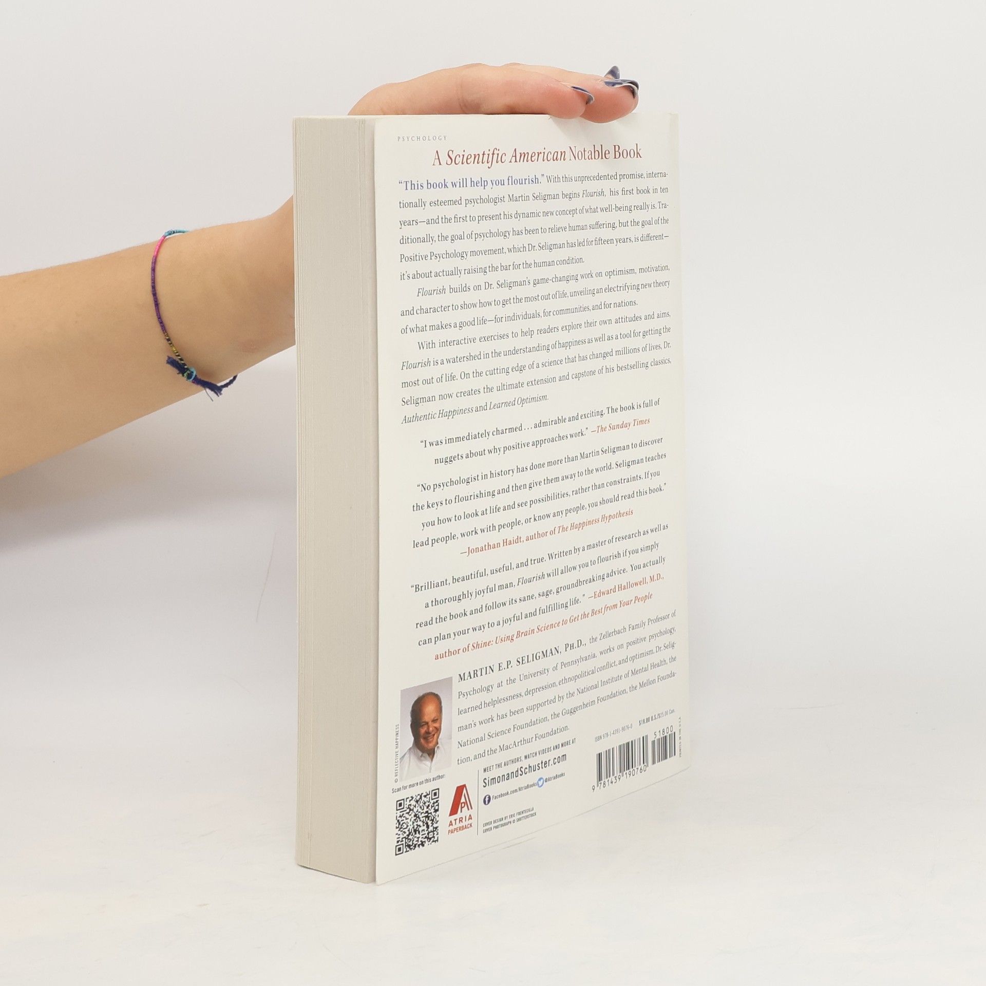 Martin Seligman Flourish : a visionary new understanding of happiness and well-being