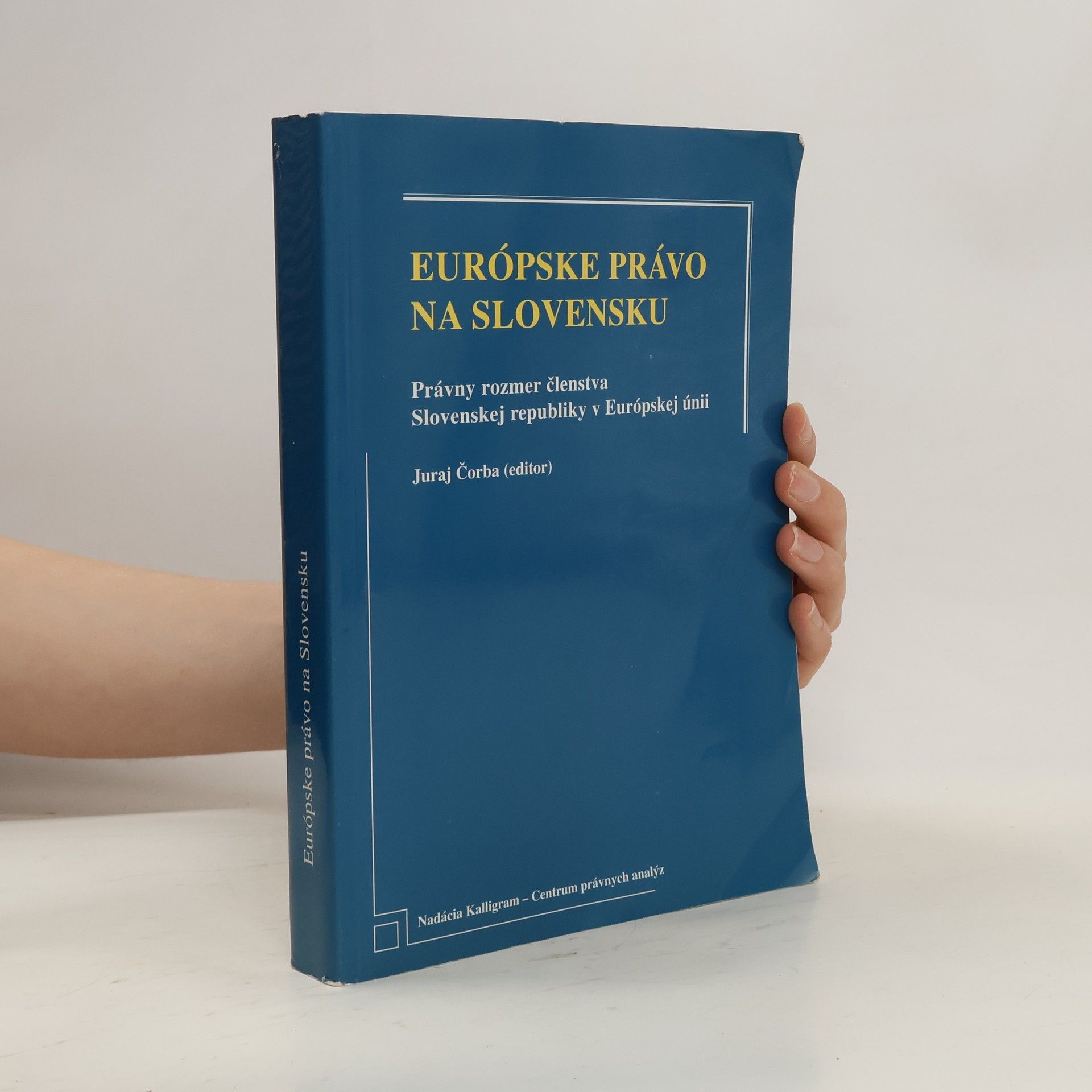 Kolektív autorov Európske právo na Slovensku. Právny rozmer členstva Slovenskej republiky v Európskej únii