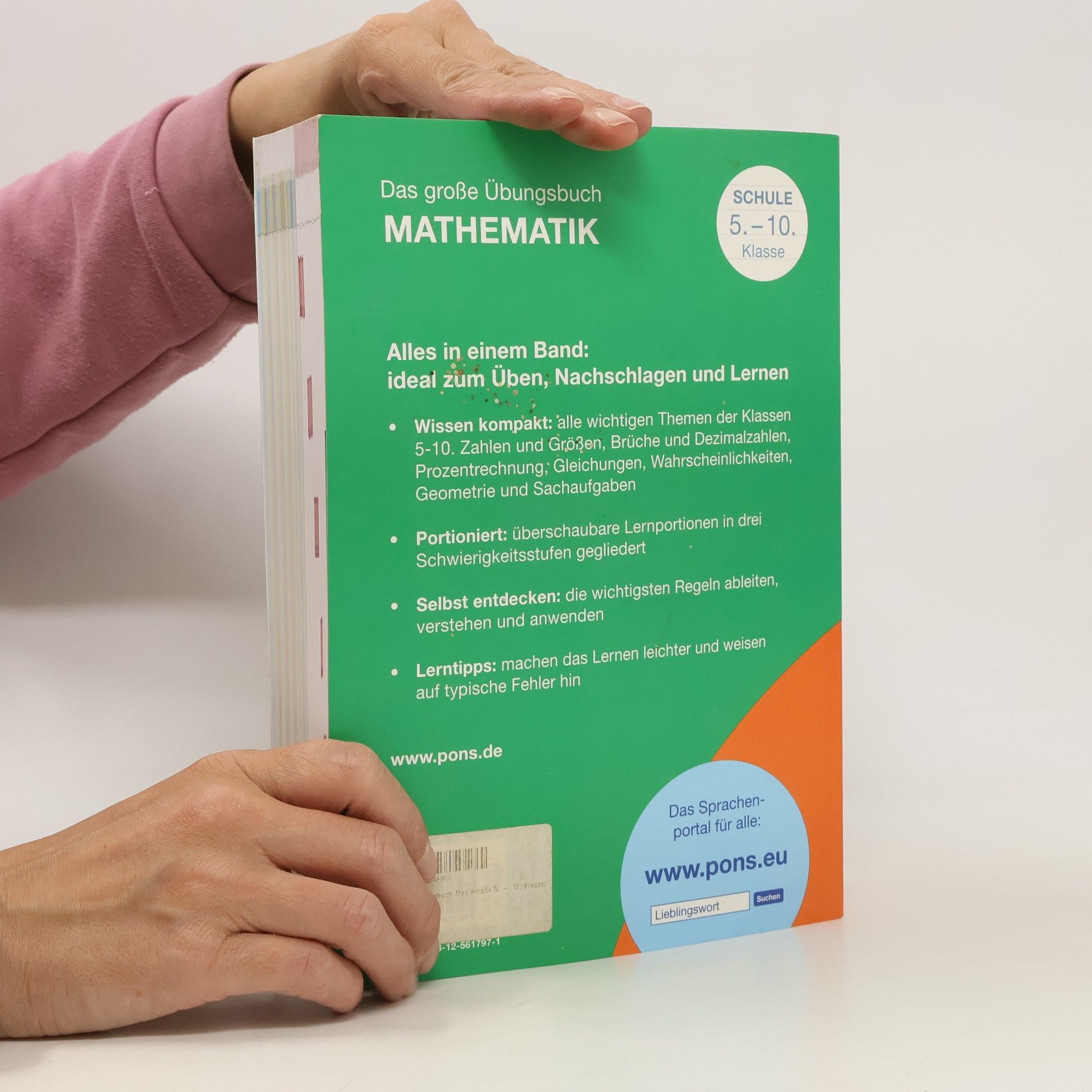 Kolektiv autorů PONS Das große Übungsbuch Mathematik