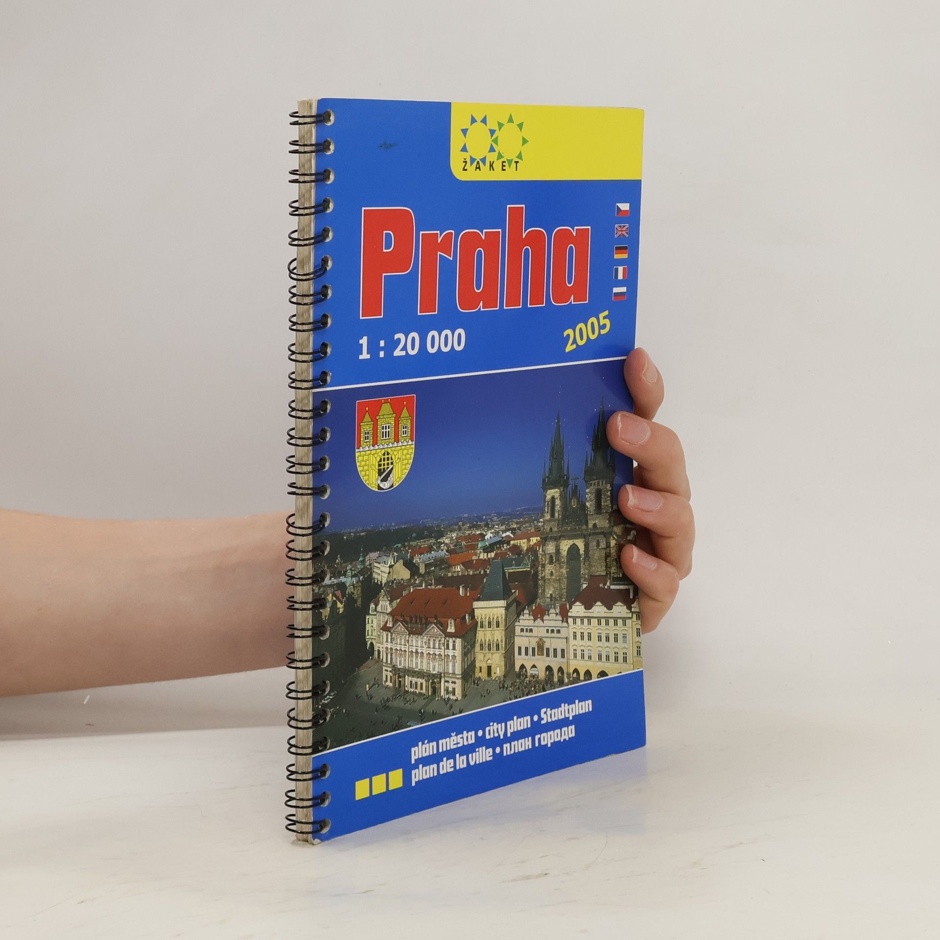 Collectif d'auteurs Praha plán města 1:20 000 : 2005