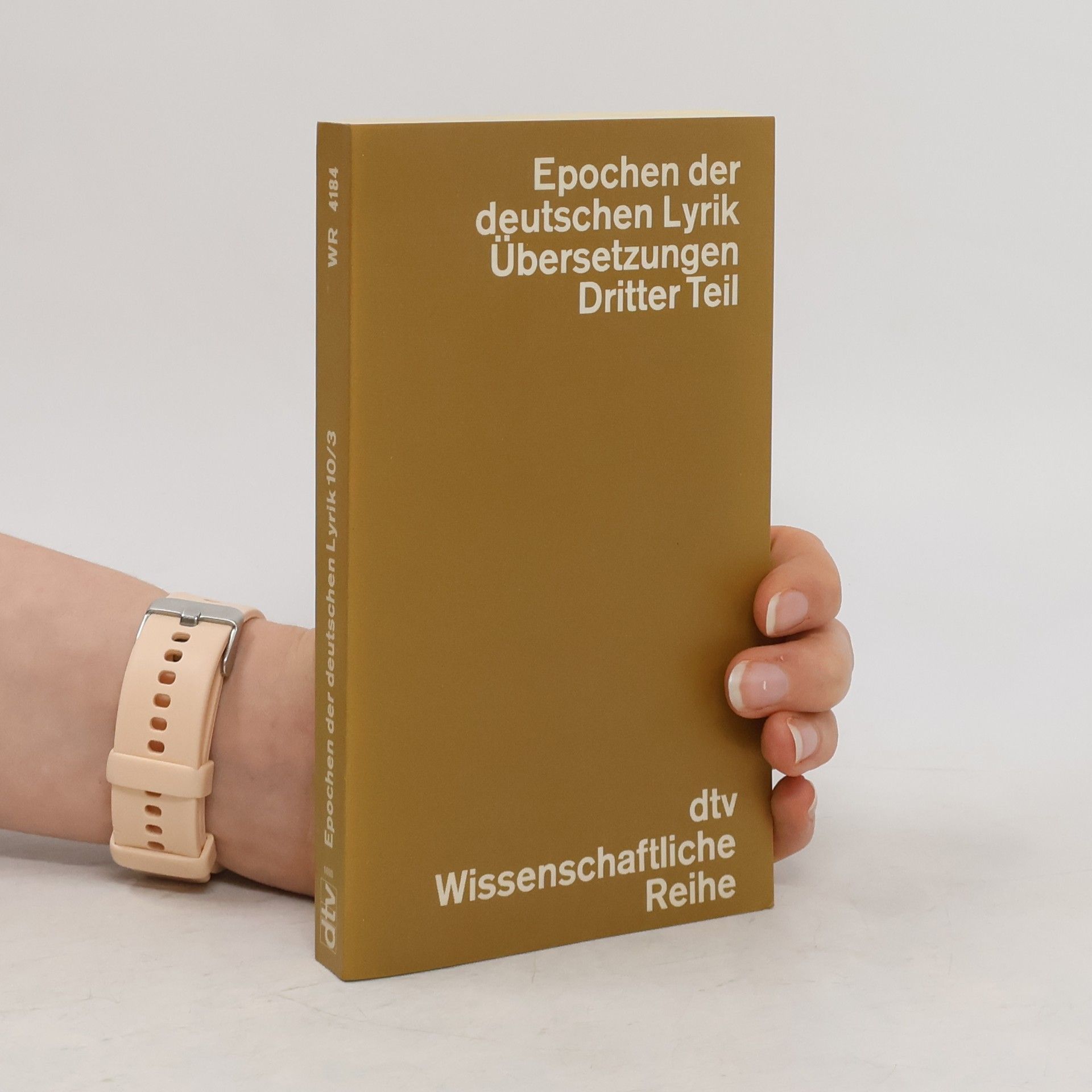 Dieter Gutzen Epochen der deutschen Lyrik
