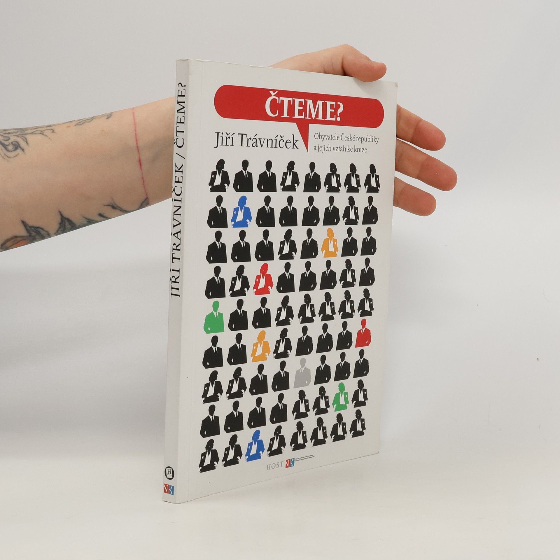 Jiří Trávníček Čteme?. Obyvatelé České republiky a jejich vztah ke knize.