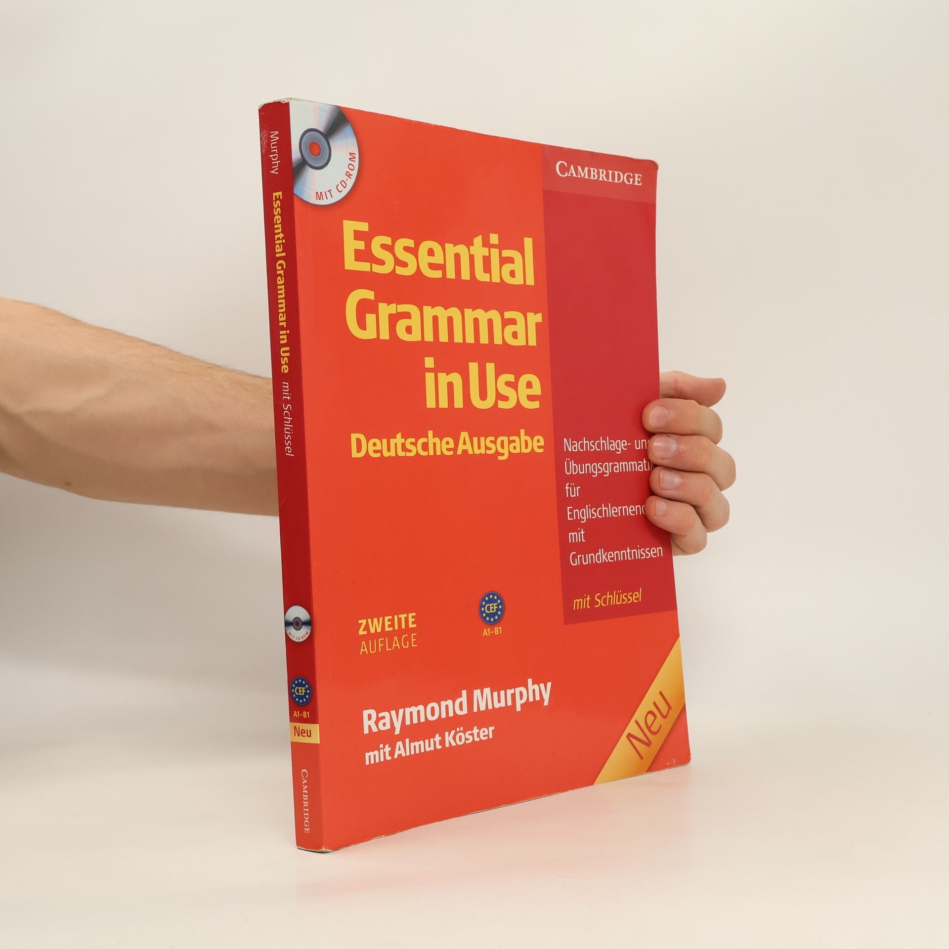 Raymond Murphy Essential Grammar in Use, Deutsche Ausgabe (mit Schlüssel), m. CD-ROM