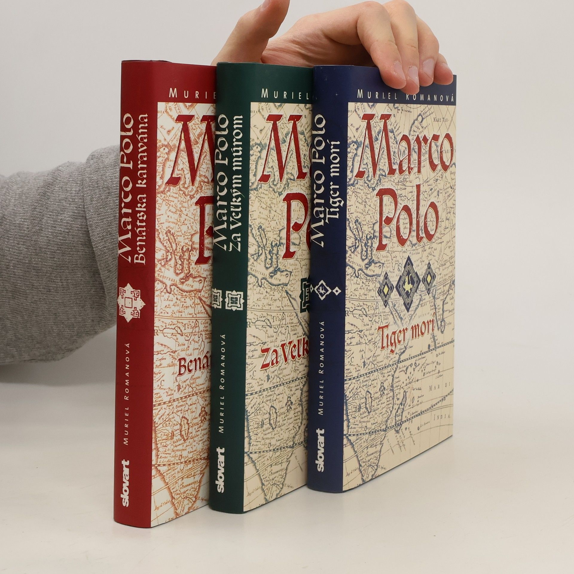 Muriel Romana Marco Polo: Benátska karavána, Za Vel'kým múrom, Tiger morí