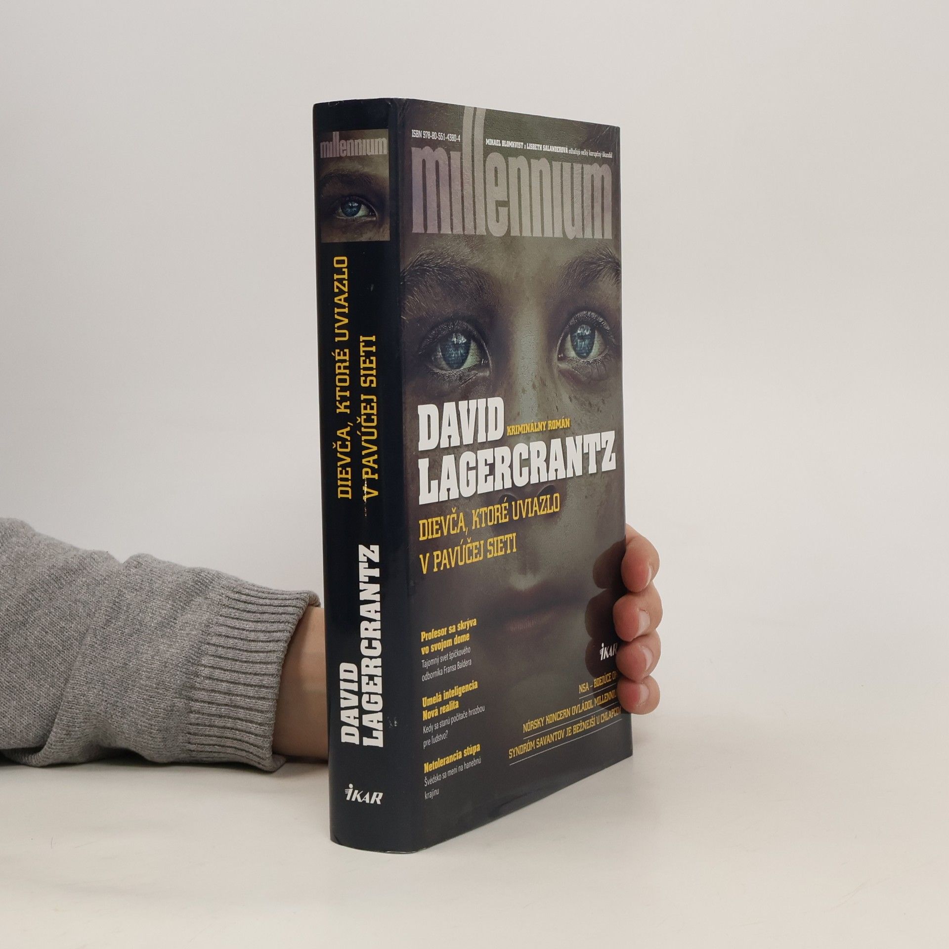 David Lagercrantz Dievča, ktoré uviazlo v pavúčej sieti