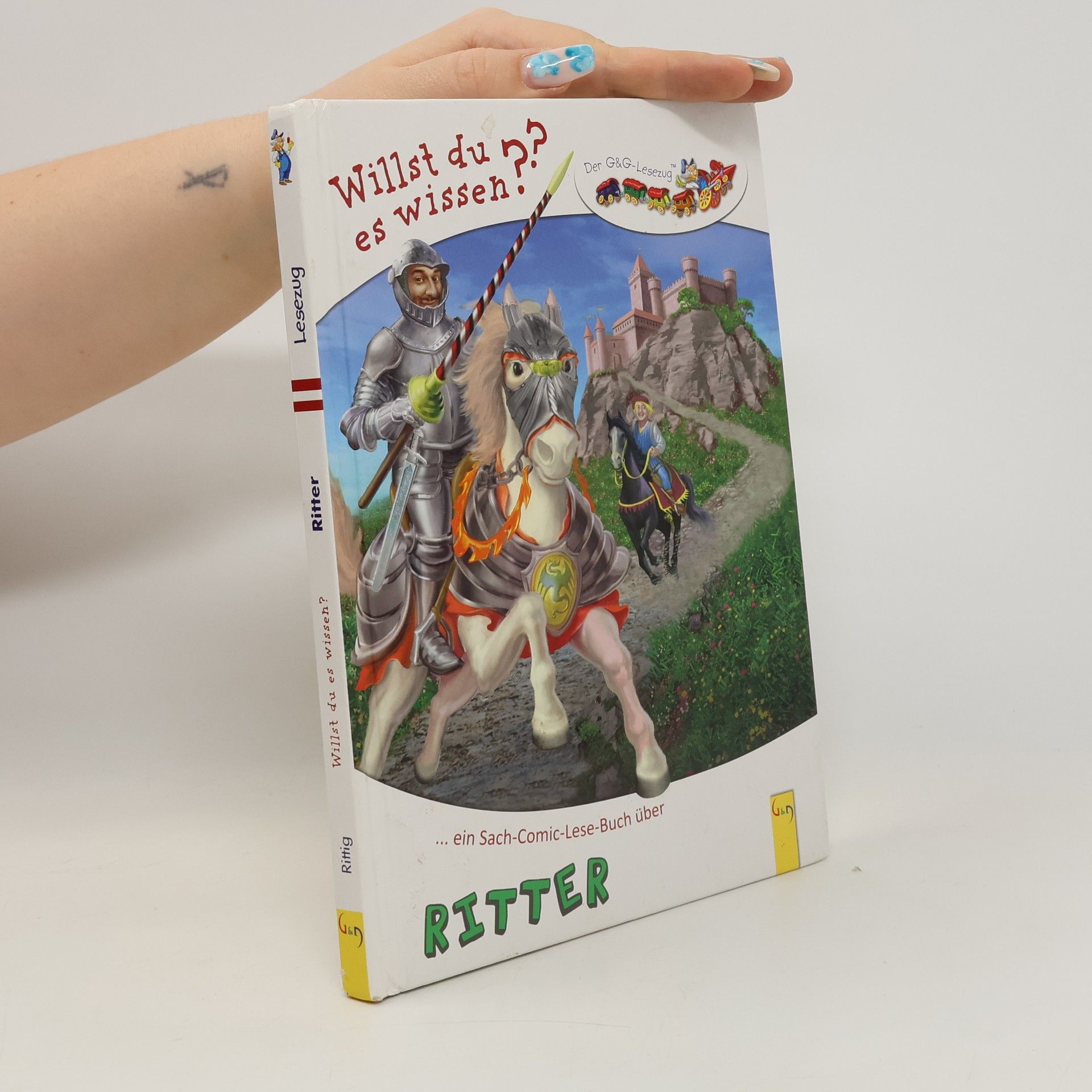 Gabriele Rittig Ein Sach-Comic-Lese-Buch über Ritter