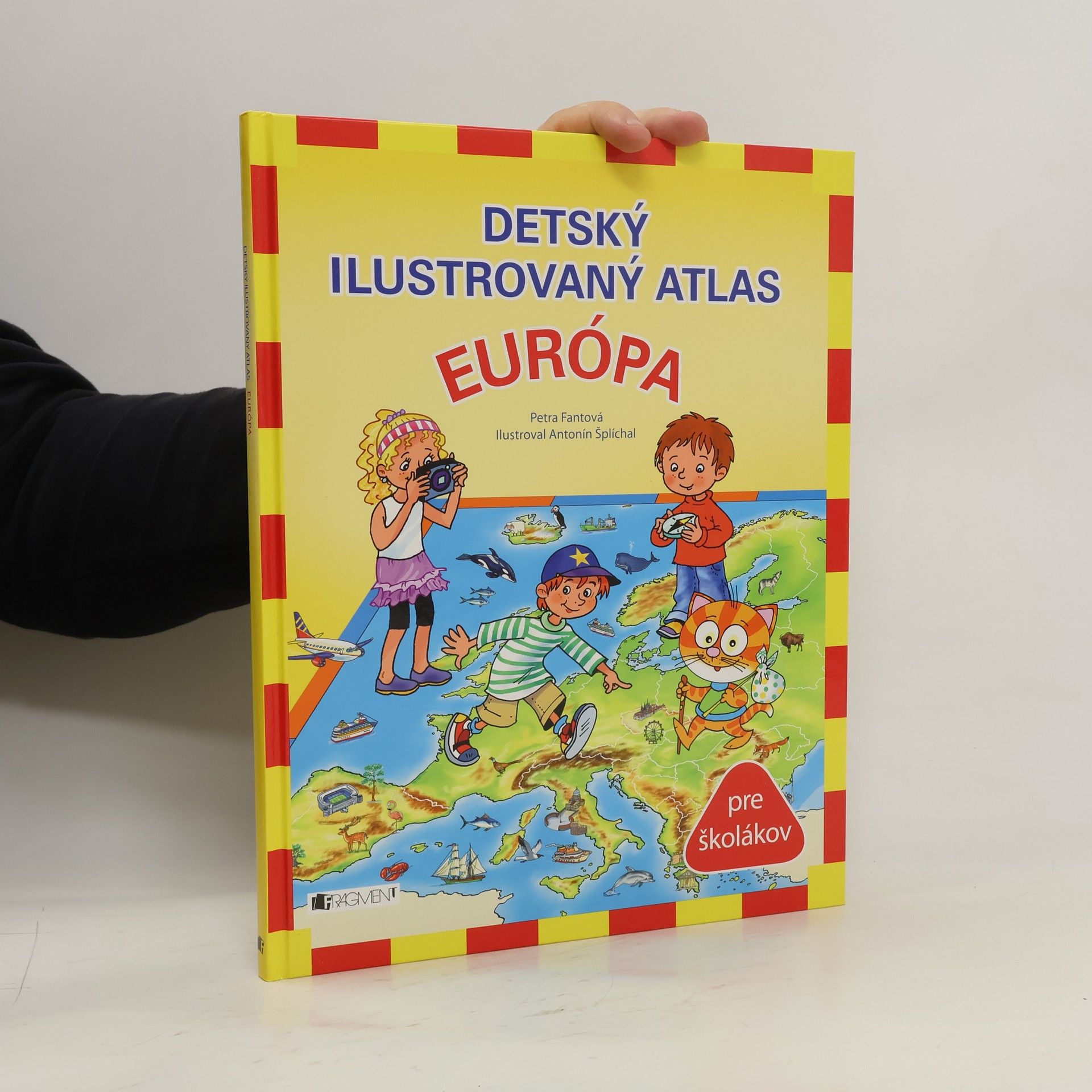 Pláničková Fantová Petra Detský ilustrovaný atlas: Európa