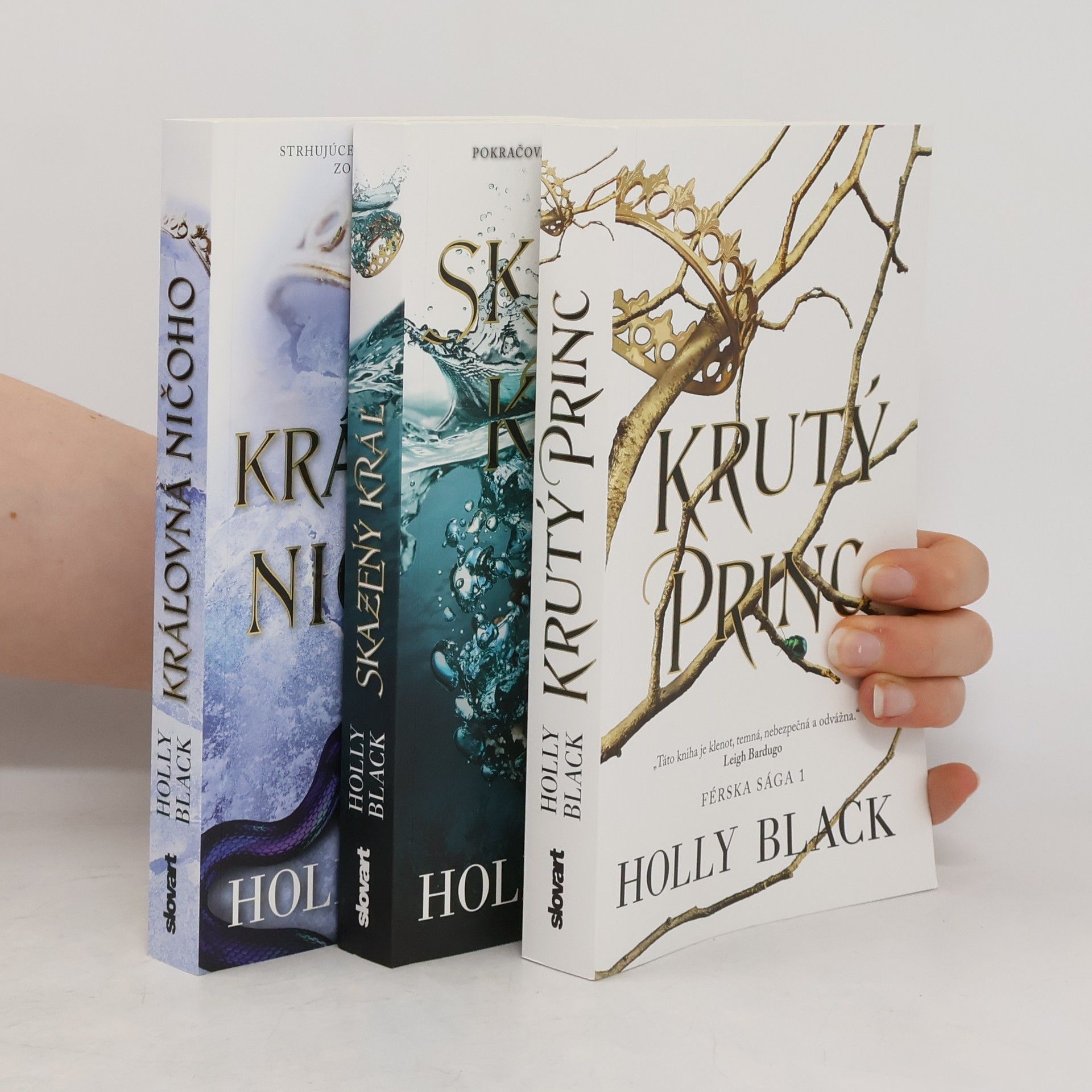 Holly Black Ferska sága 1-3 díly (3 svazky)