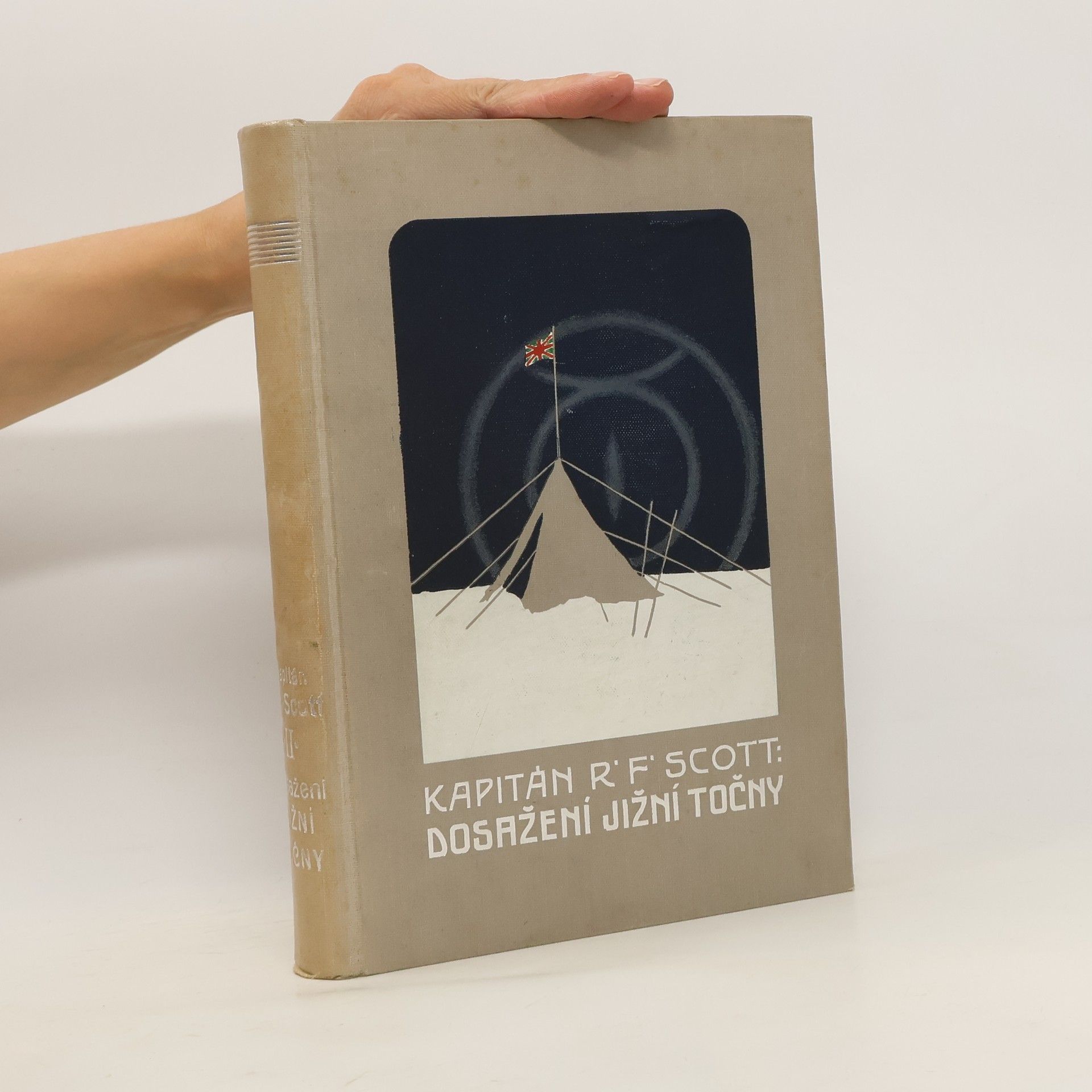 R. F. Scott Dosažení jižní točny