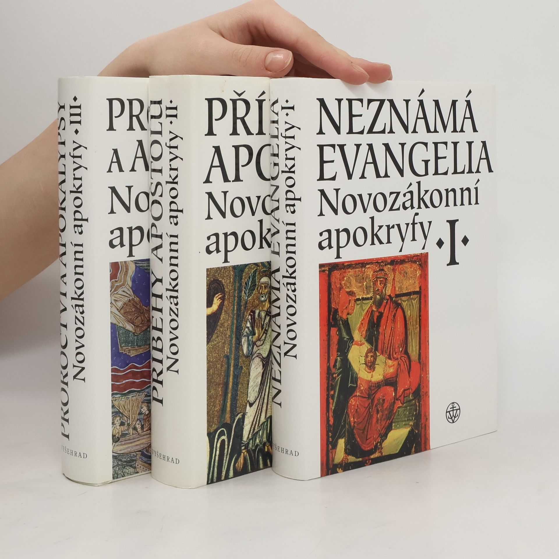 Petr Pokorný Novozákonní apokryfy: Neznámá evangelia. Příběhy apoštolů. Proroctví a apokalypsy. 1. - 3. díl