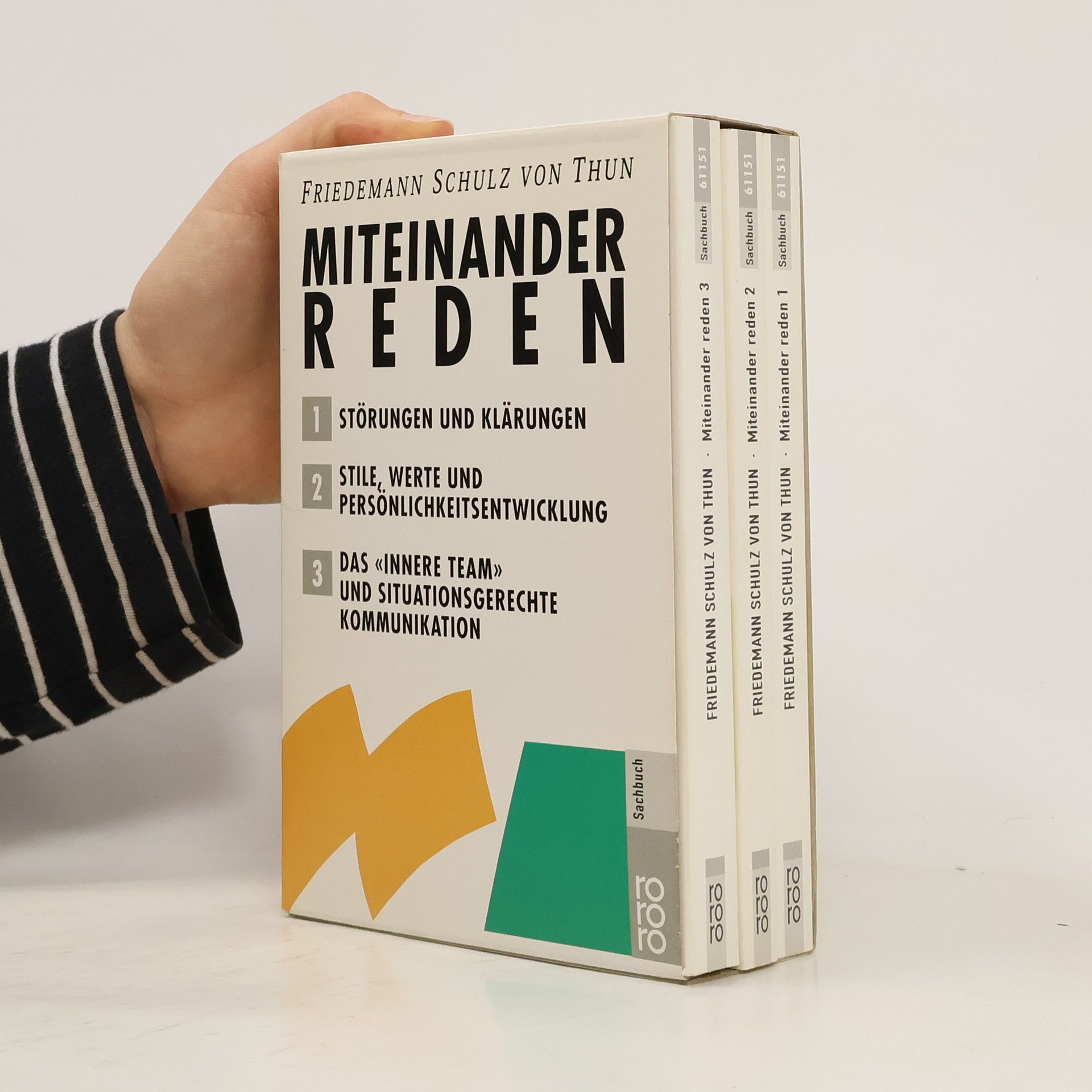 Friedemann Schulz von Thun Miteinander reden 1-3