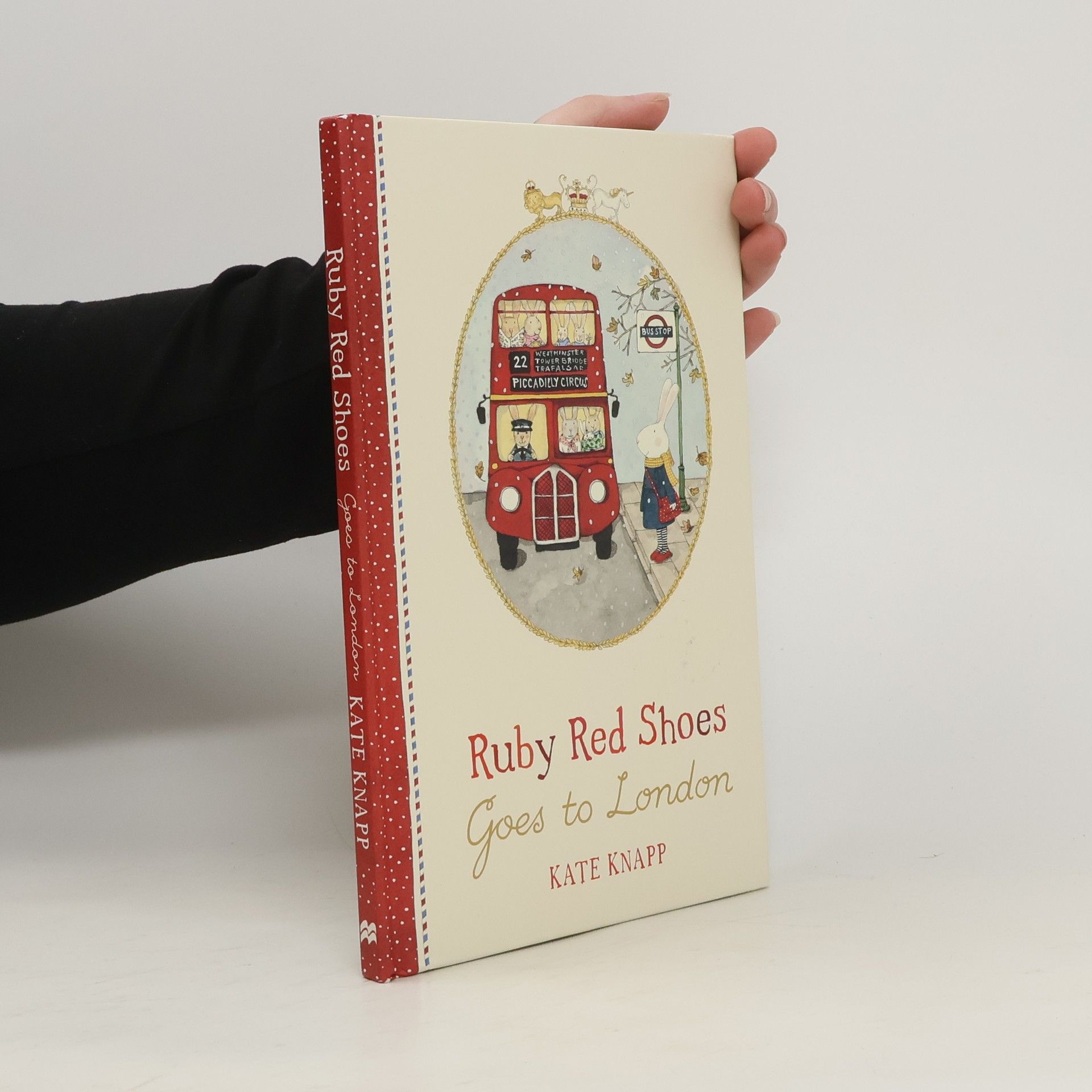 Kate Knapp Ruby Red Shoes Goes To London
