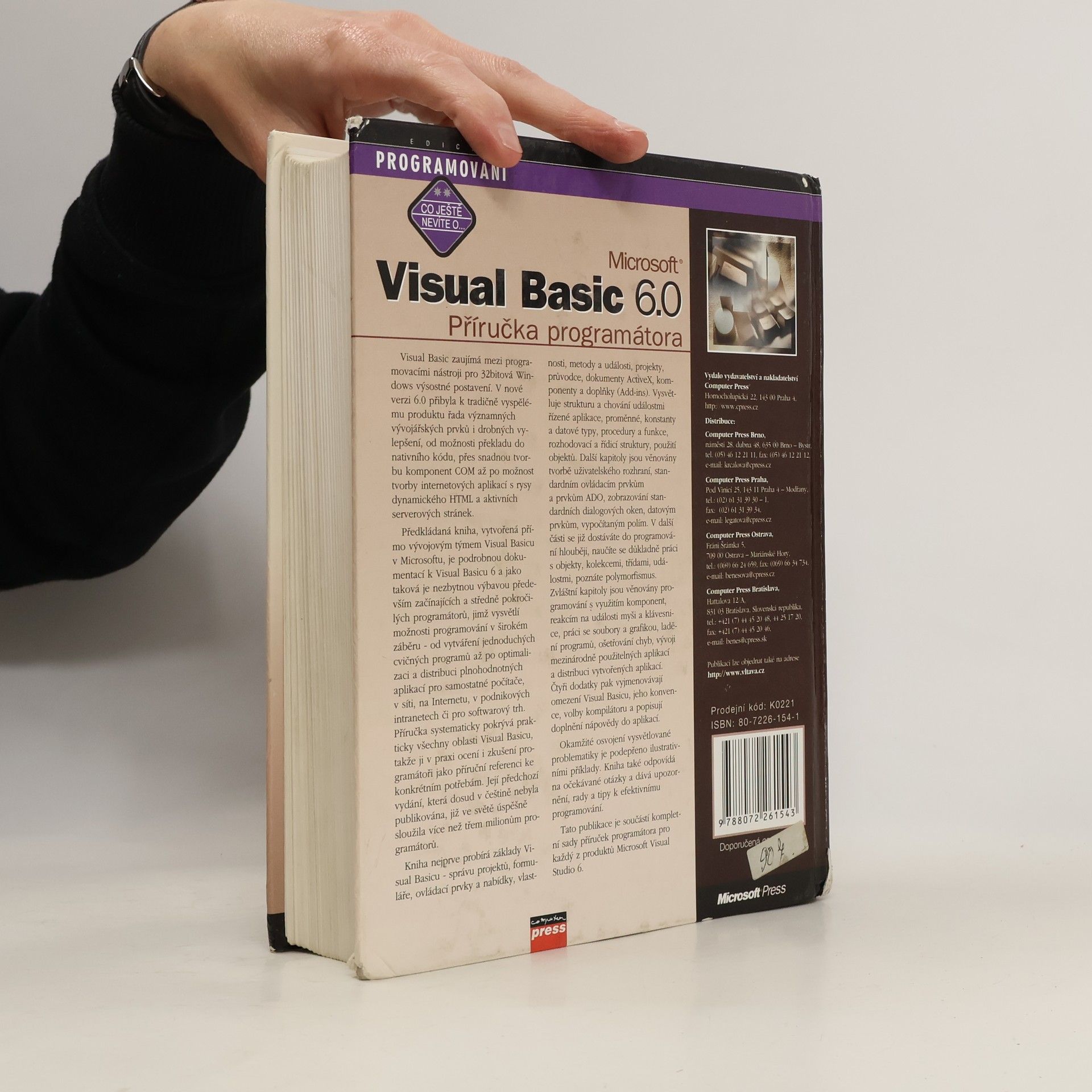 Autorenkollektiv Microsoft Visual Basic 6.0 : příručka programátora