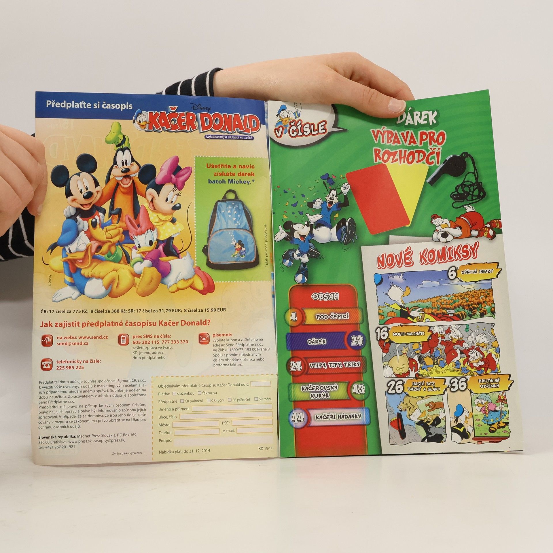 Walt Disney Kačer Donald 15/2014
