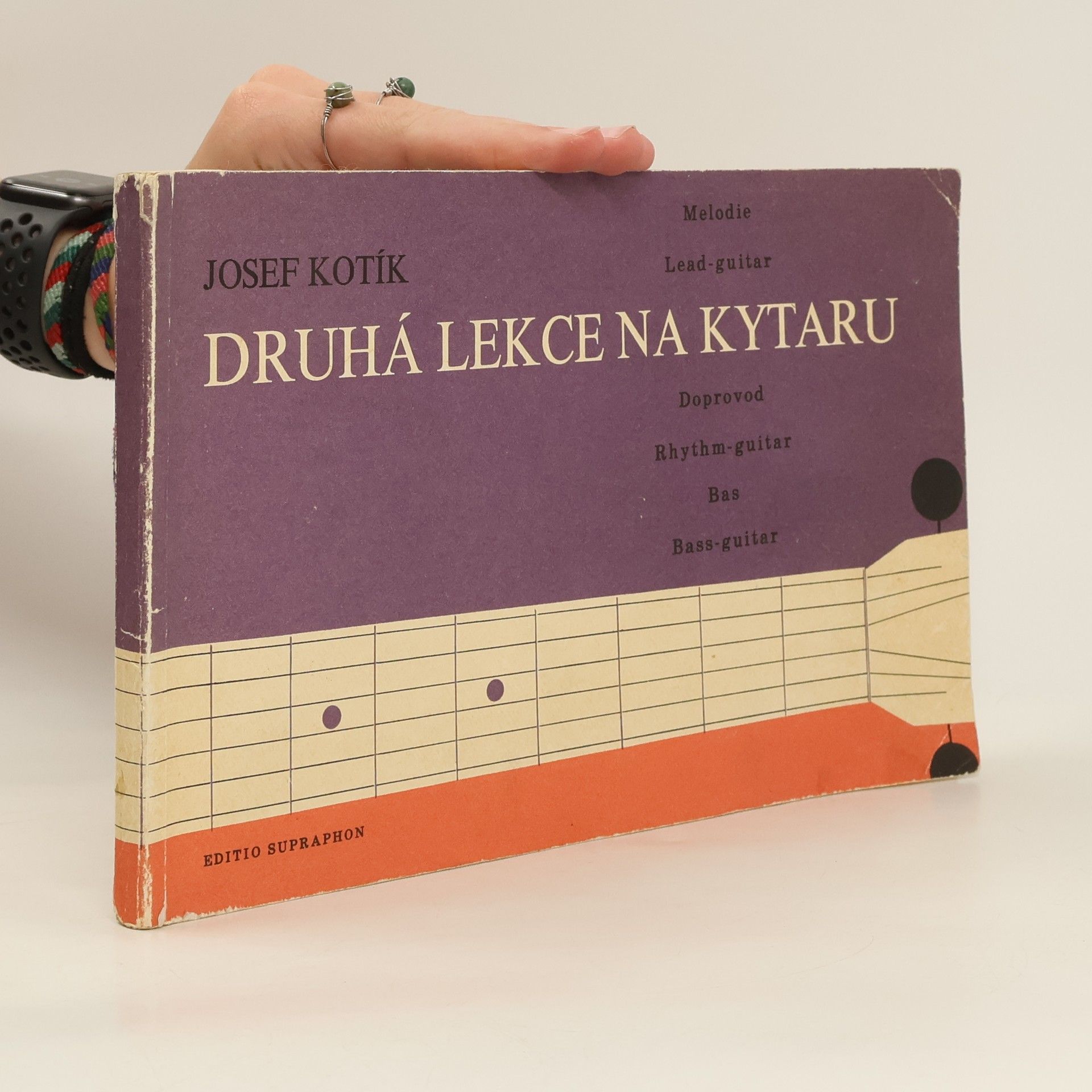 Josef Kotík Druhá lekce na kytaru