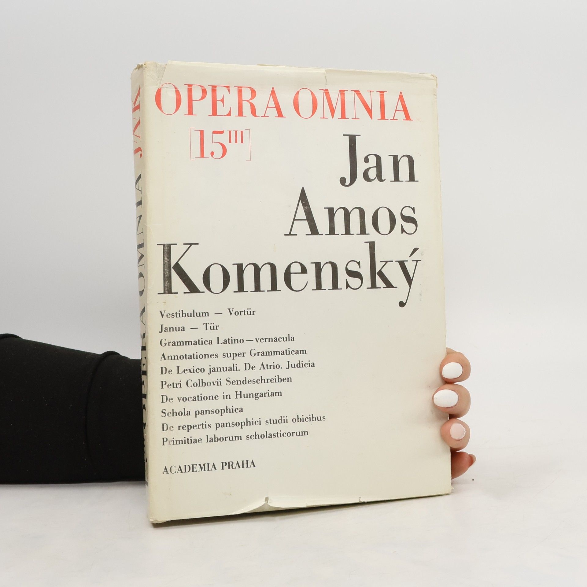 Jan Amos Komenský Opera Omnia 15/III