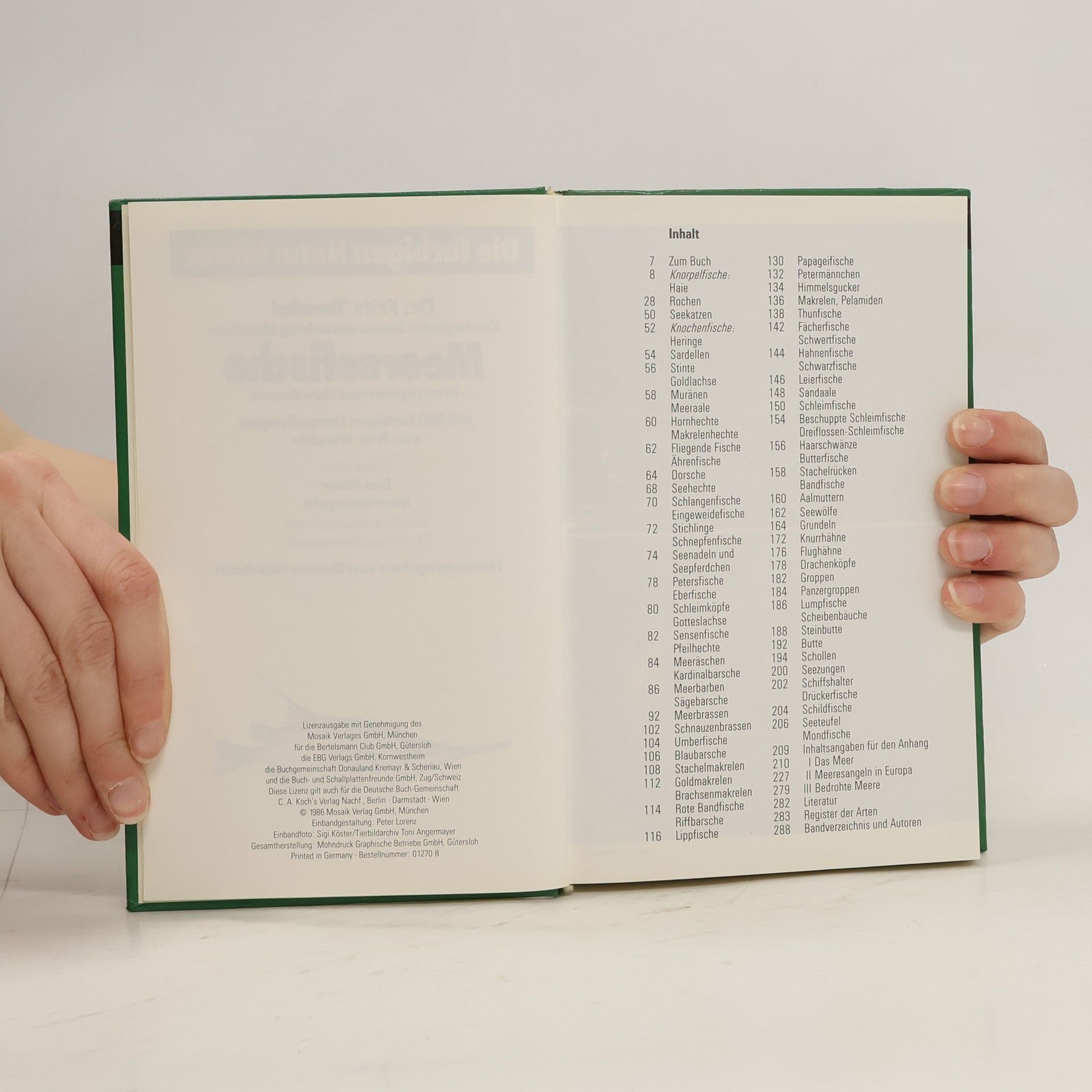 Various authors Meeresfische