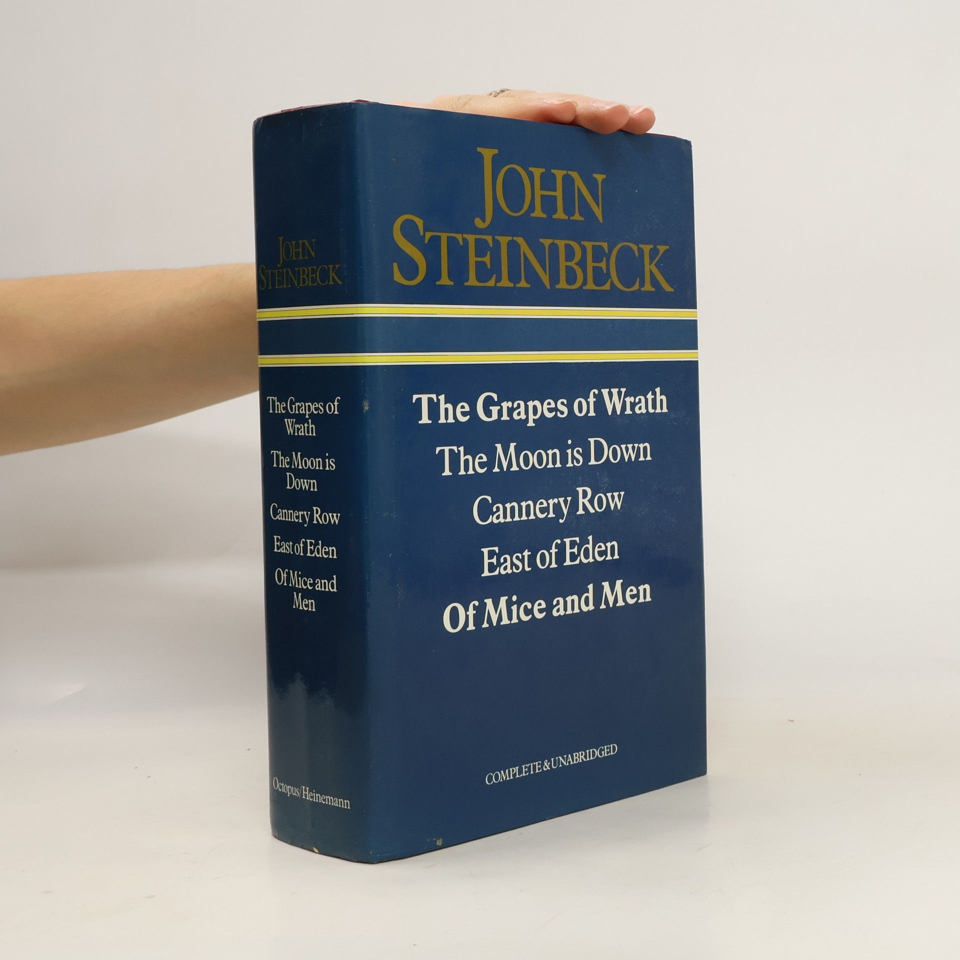 John Steinbeck The Grapes of Wrath. The Moon is Down. Cannery Row. East of Eden. Of Mice and Men