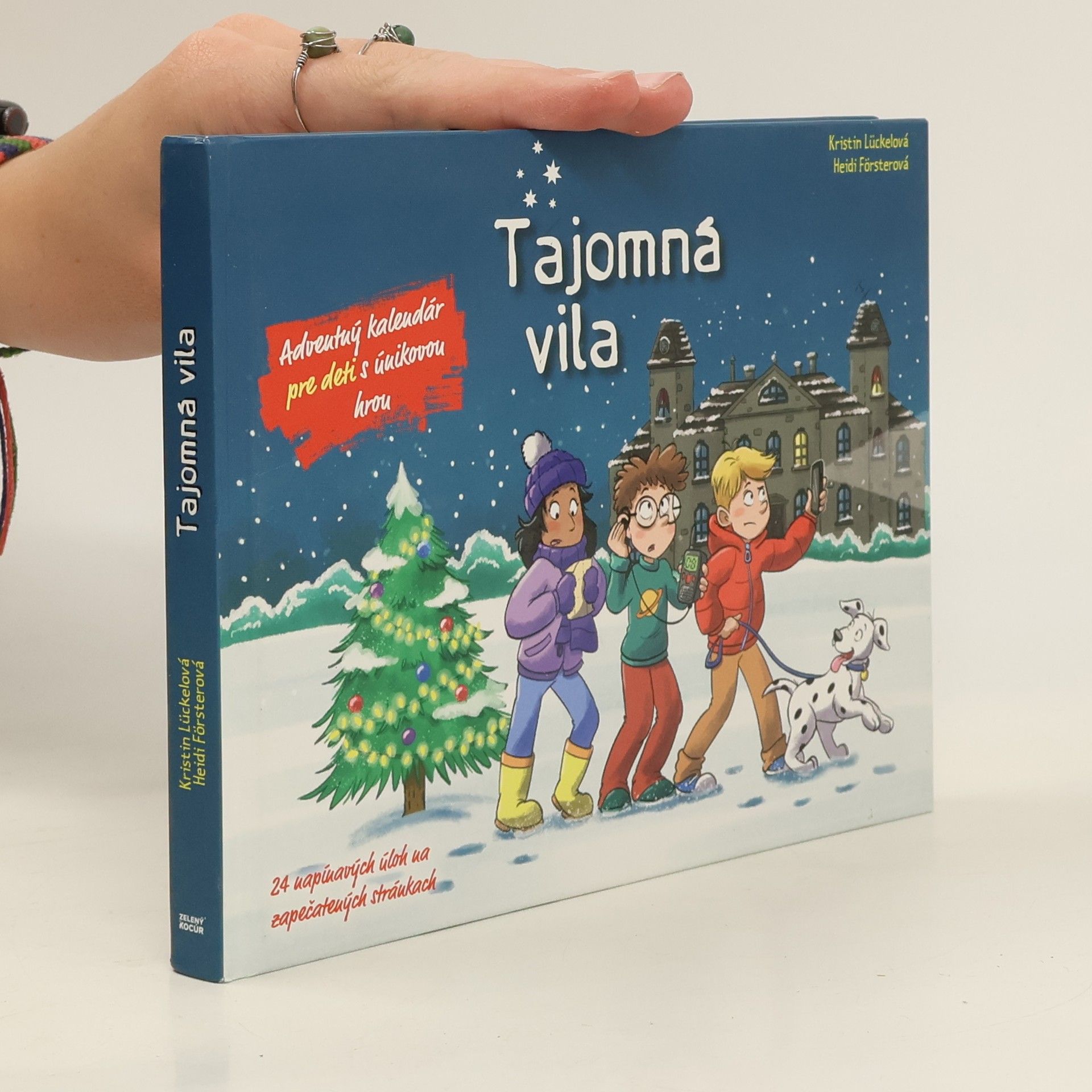 Kristin Lückel Tajomná vila – Adventný kalendár pre deti s únikovou hrou