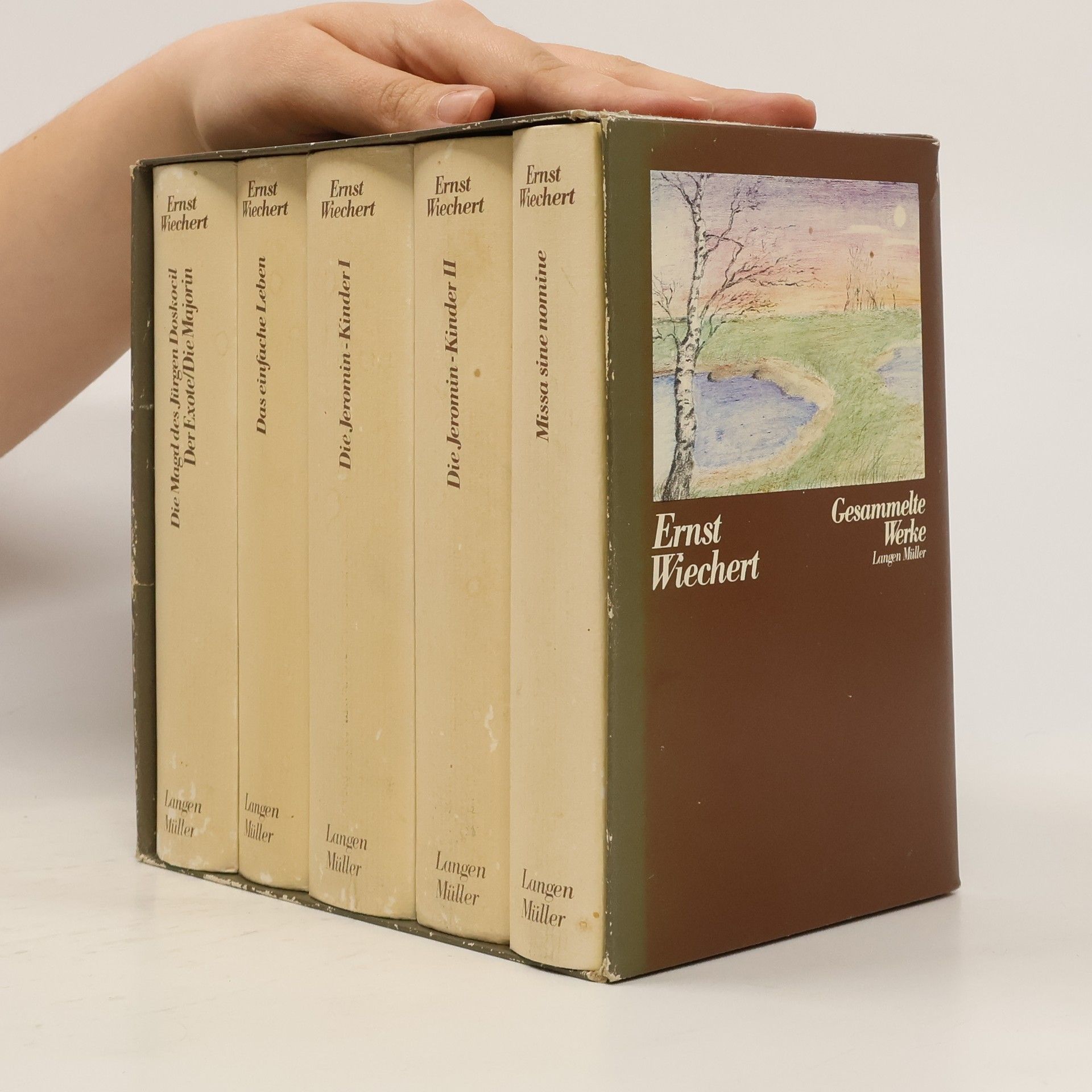Ernst Wichert Gesammelte Werke 1-5.