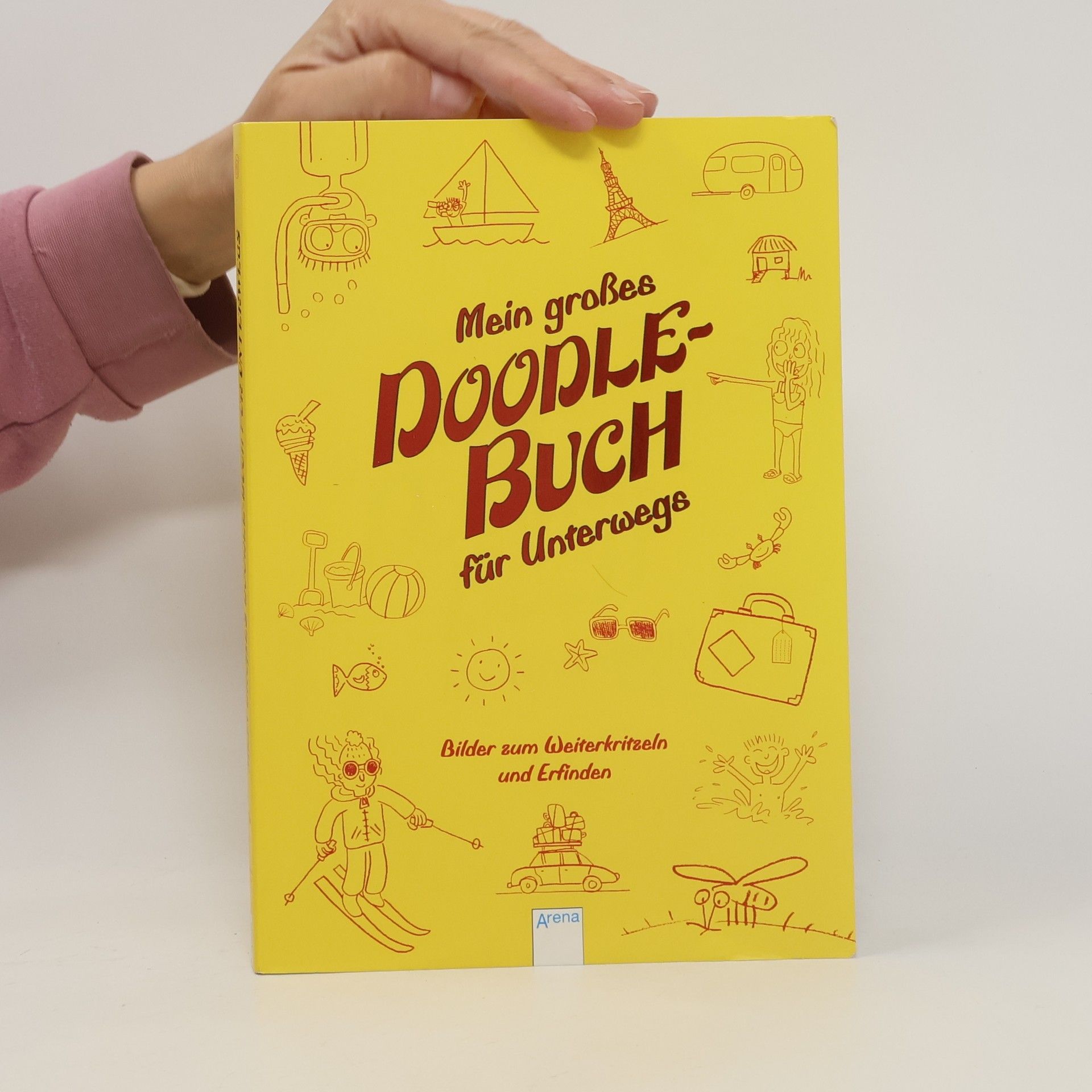 Collectif d'auteurs Mein Grosse Doodle-Buch für Unterwegs