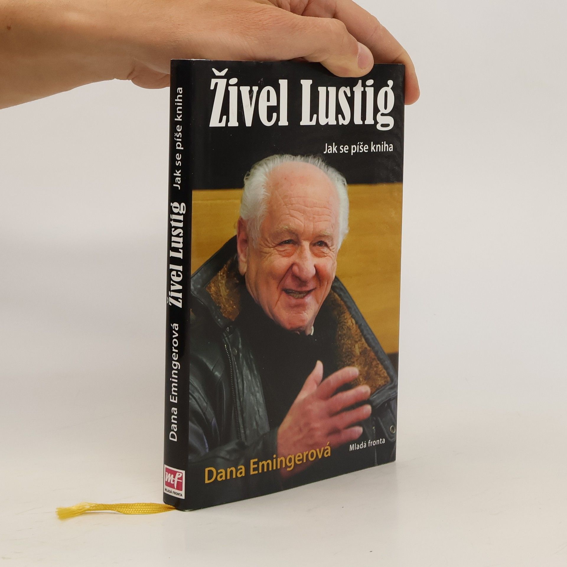 Dana Emingerová Živel Lustig. Jak se píše kniha aneb Hoď sebou ty bejku, už nemám moc času