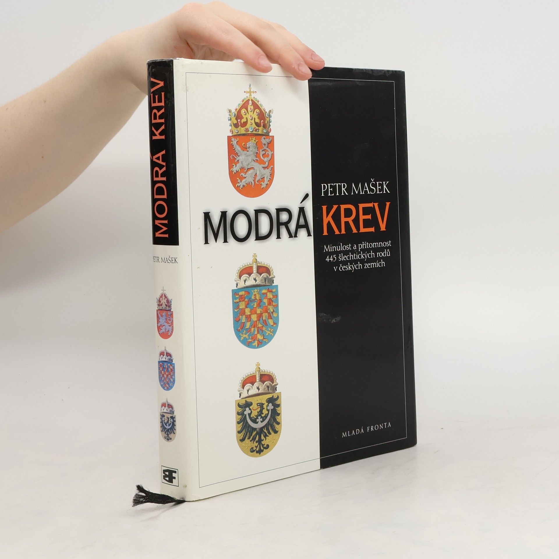 David Maškenazy Modrá krev: Minulost a přítomnost 445 šlechtických rodů v českých zemích