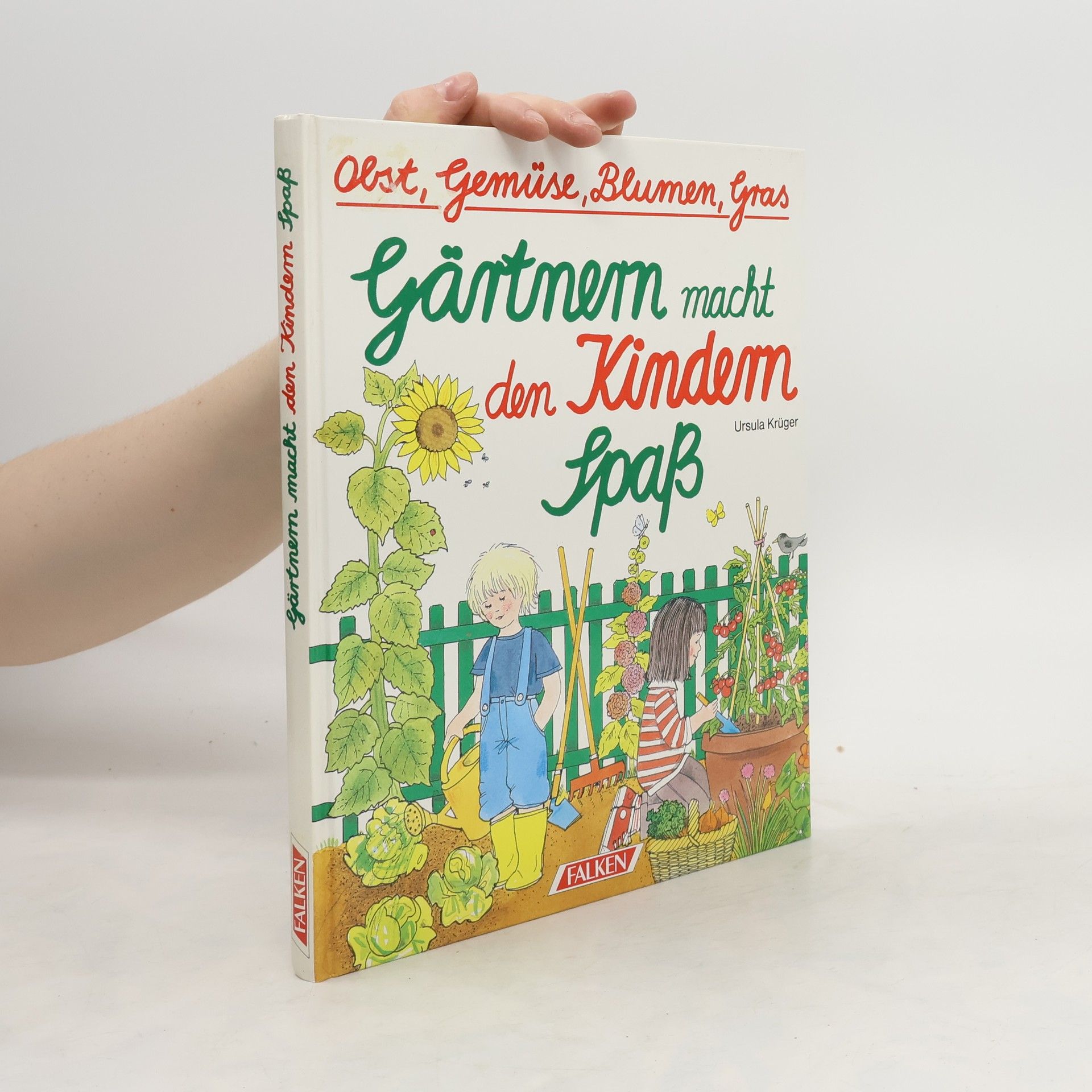 Ursula Krüger Gärtnern macht den Kindern Spass