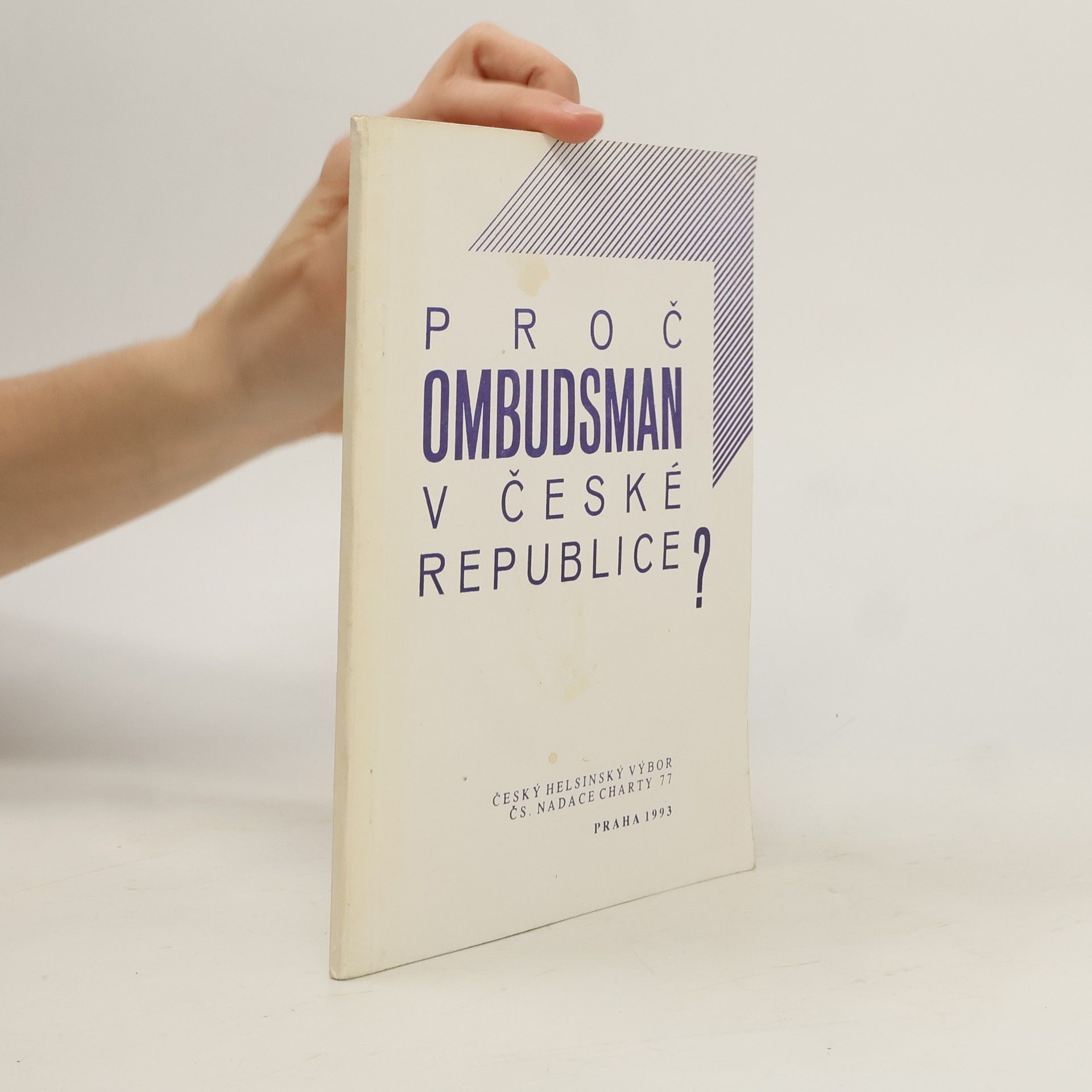 Autorenkollektiv Proč ombudsman v České Republice?