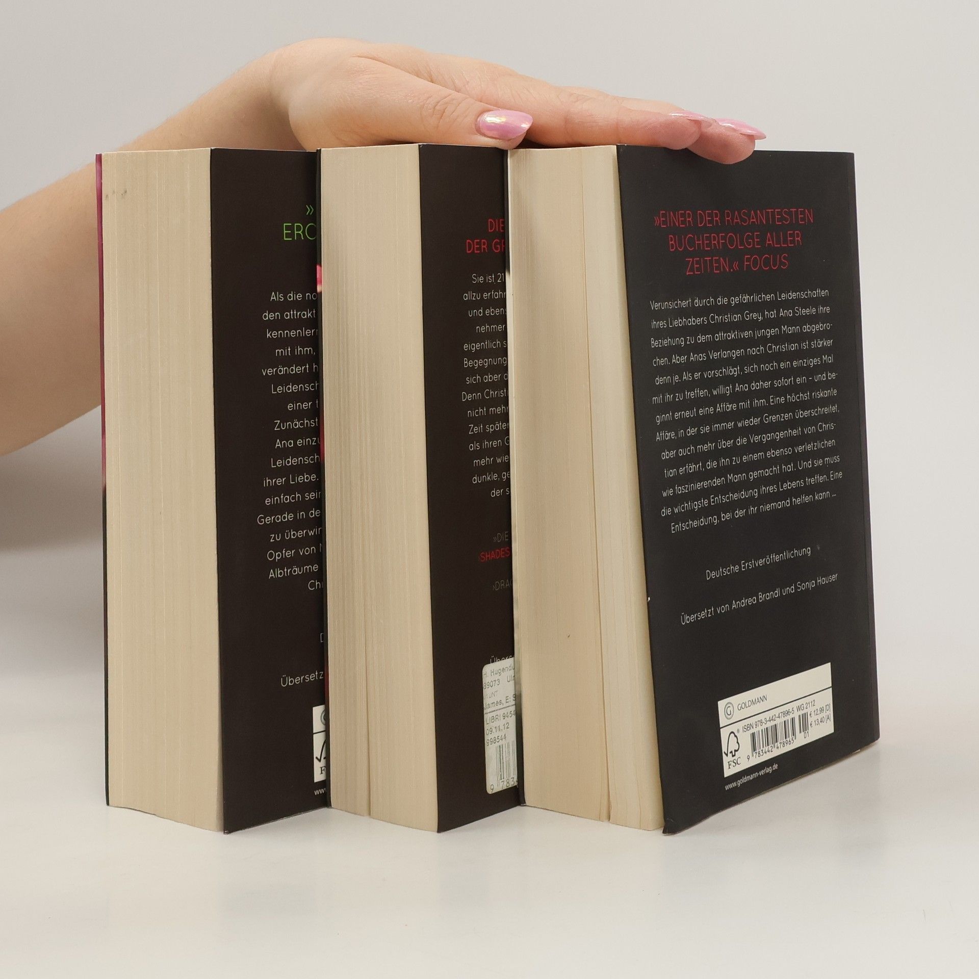 E. L. James Shades of Grey 1-3