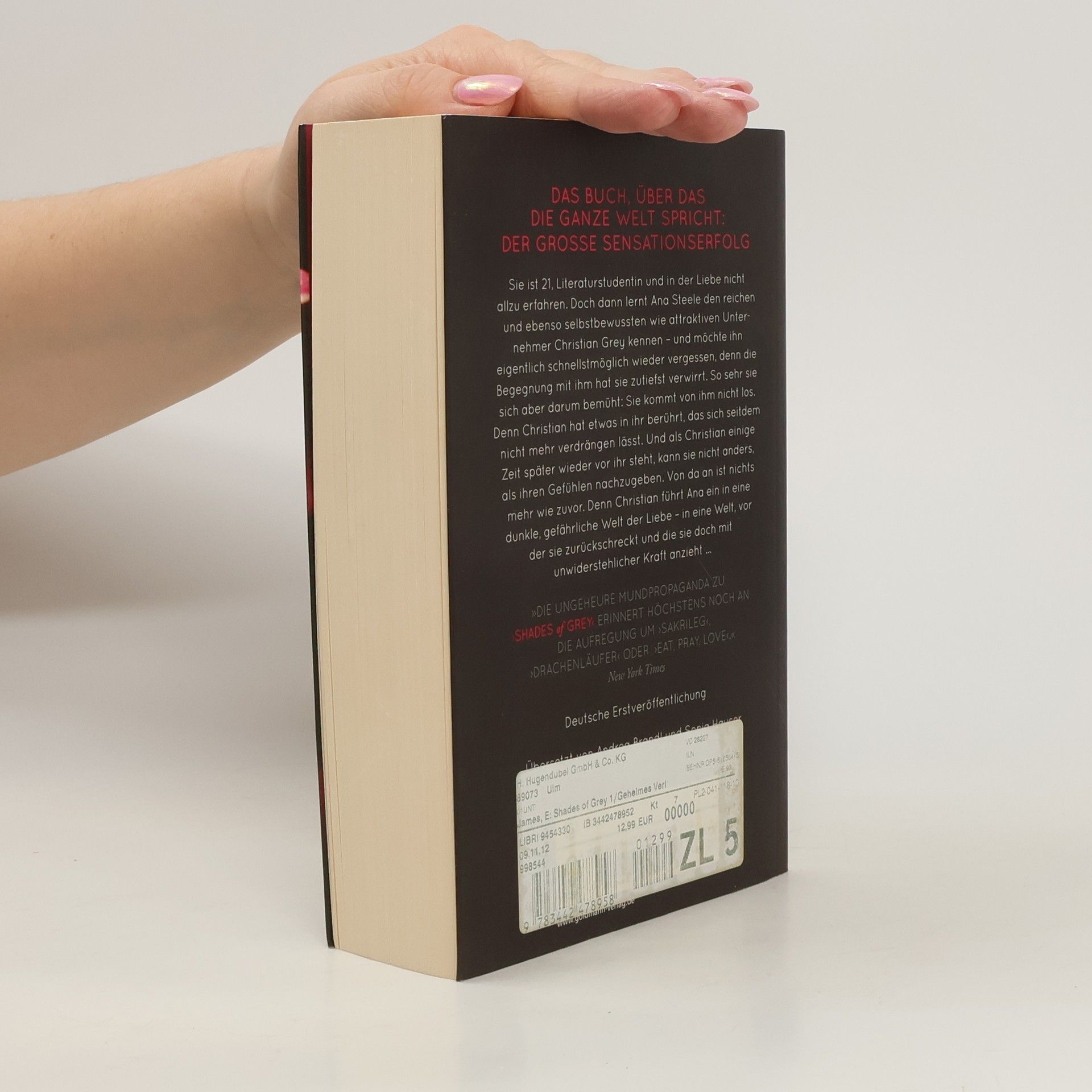 E. L. James Shades of Grey 1-3